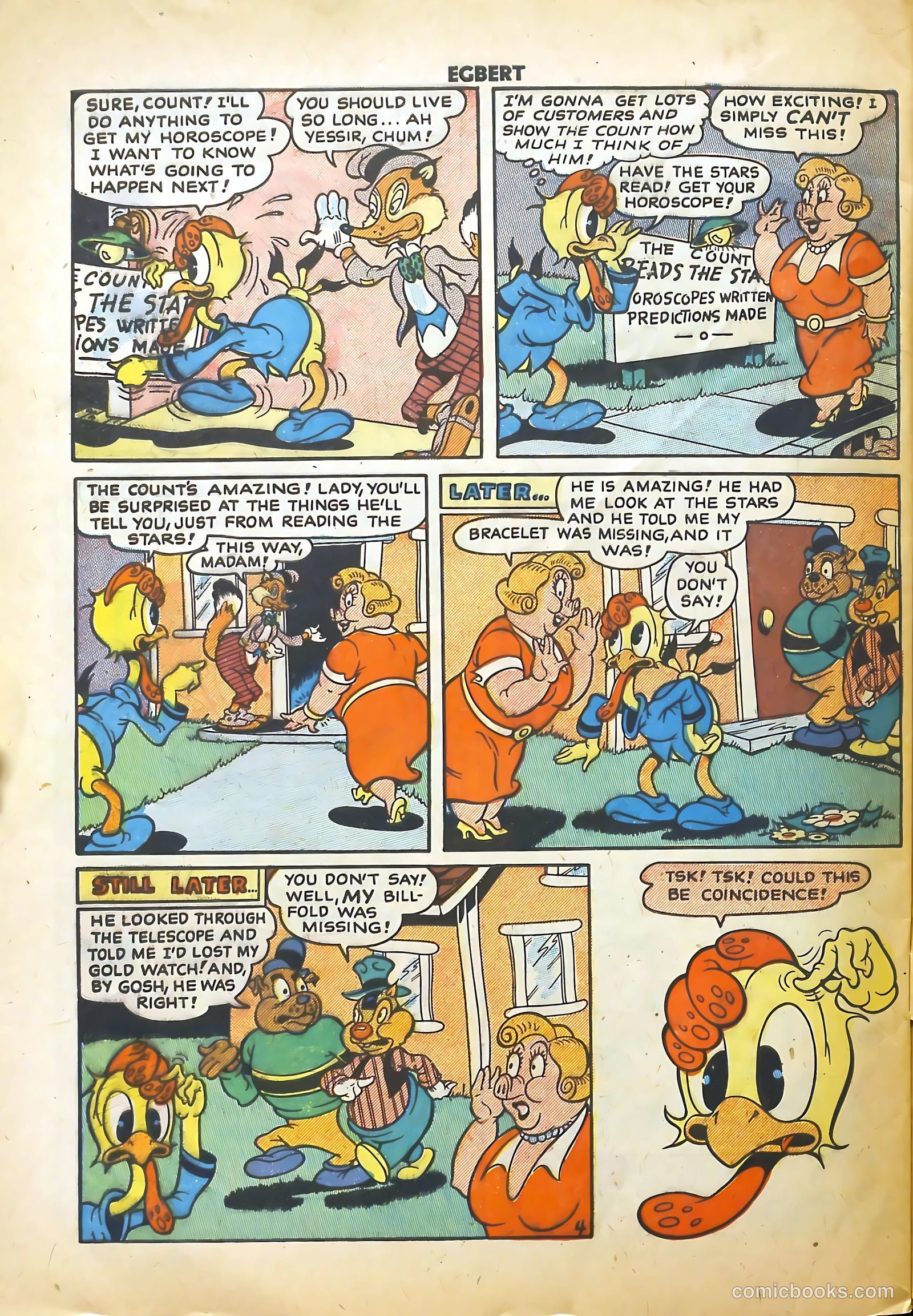 Egbert #14 (1949) — page 32 of 36