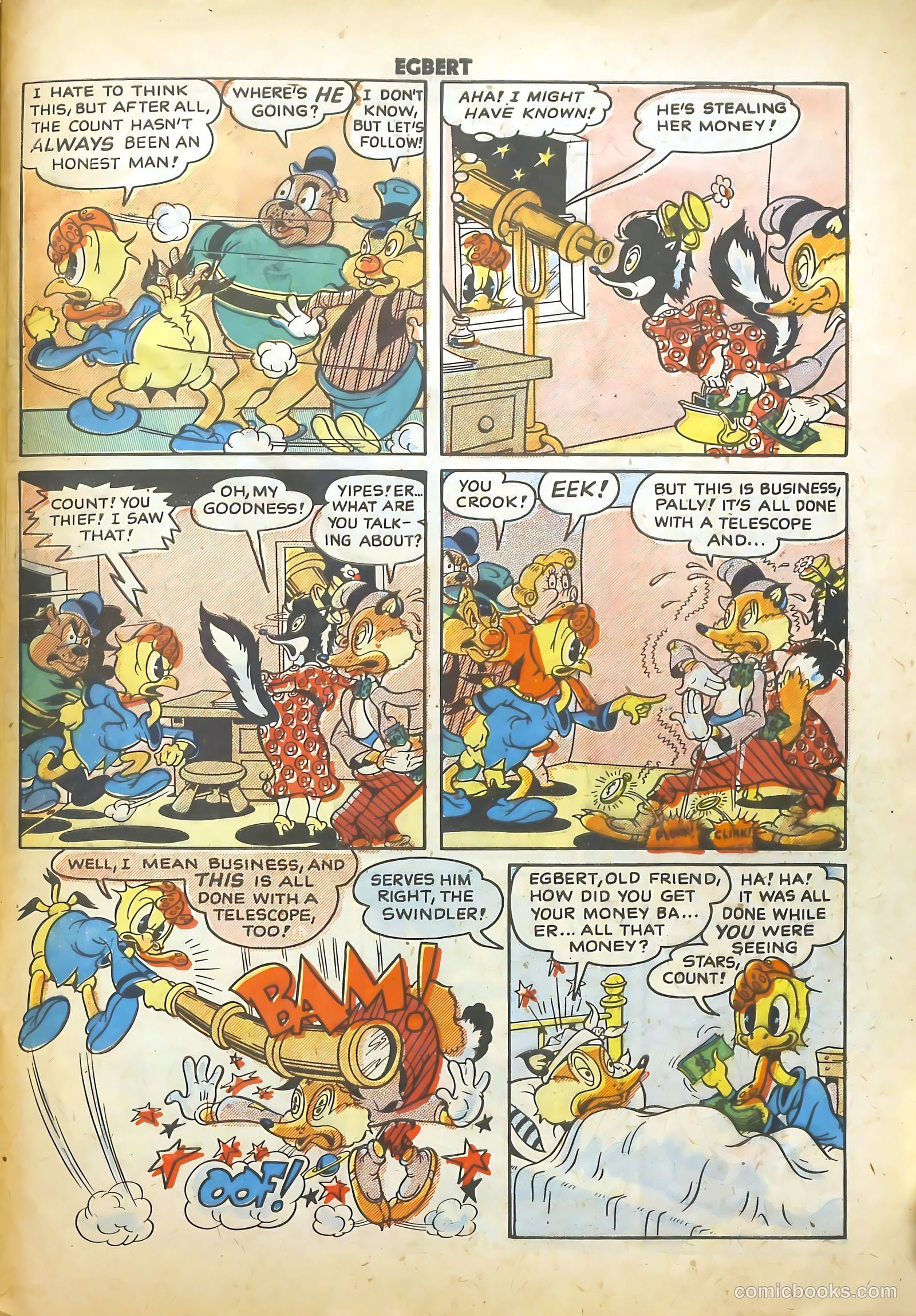 Egbert #14 (1949) — page 33 of 36