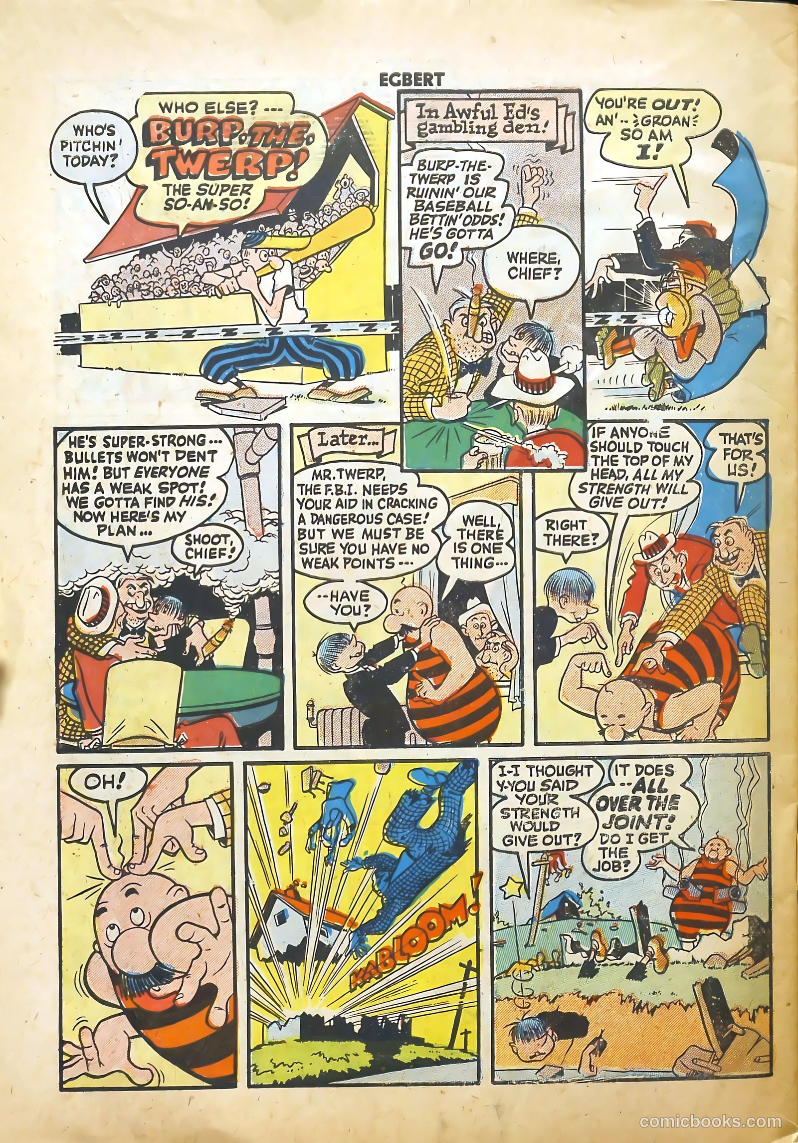 Egbert #14 (1949) — page 34 of 36