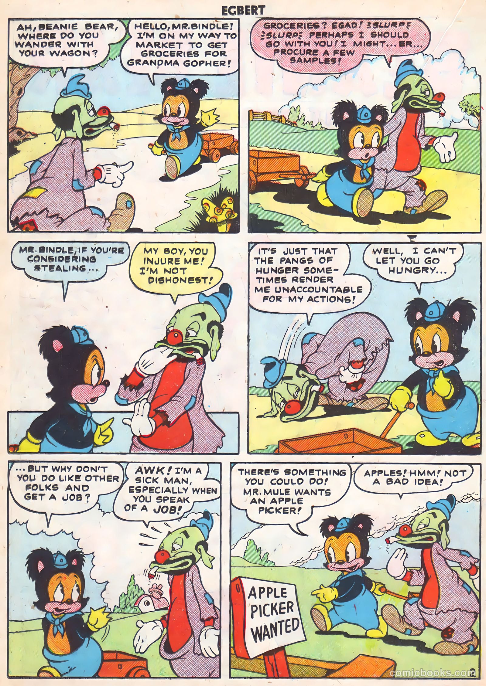 Egbert #15 (1949) — page 22 of 36