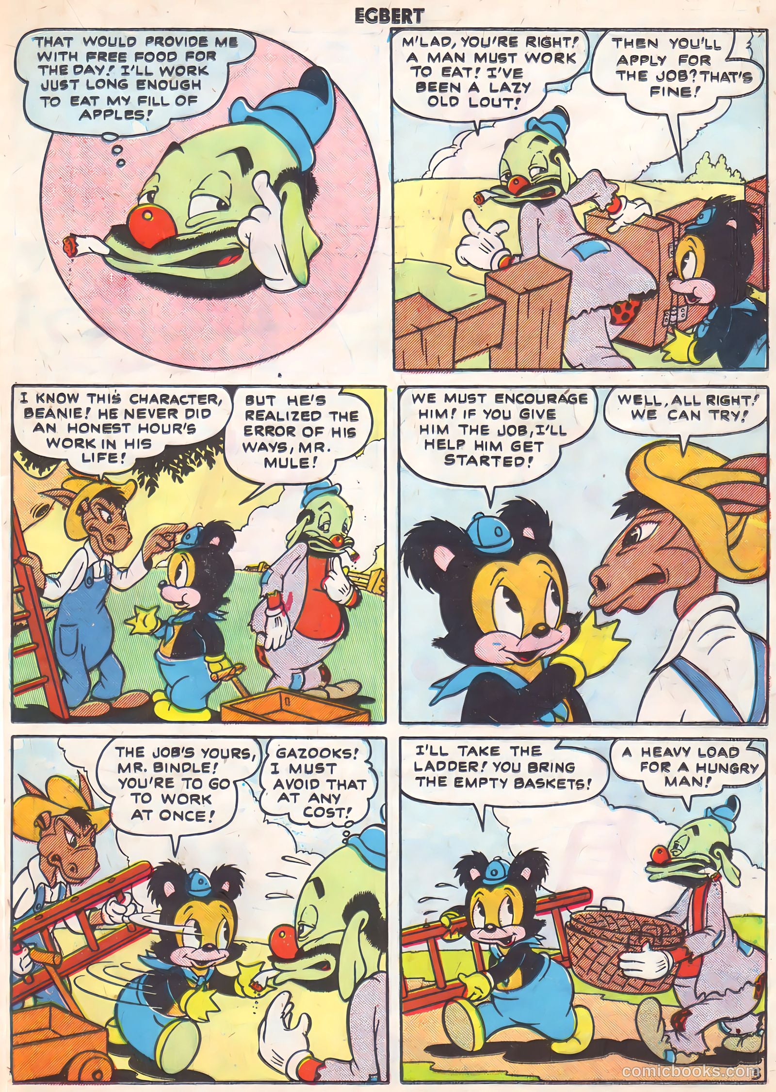 Egbert #15 (1949) — page 23 of 36