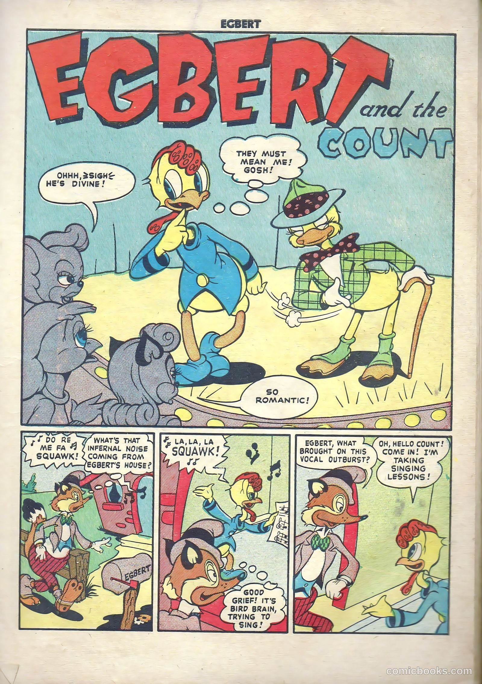 Egbert #16 (1949) — page 3 of 36