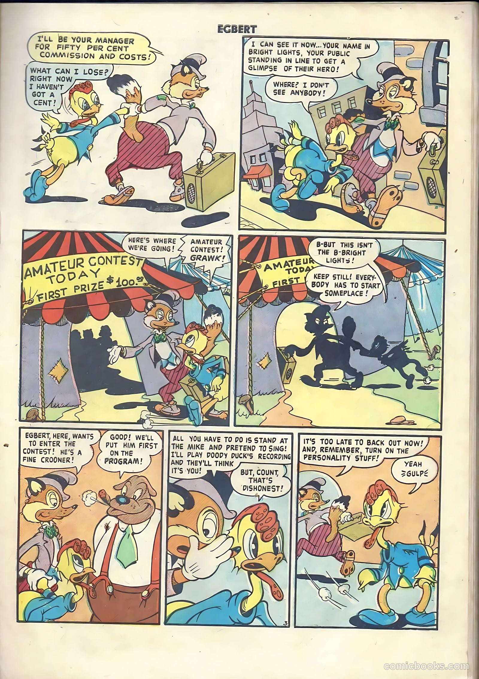 Egbert #16 (1949) — page 5 of 36