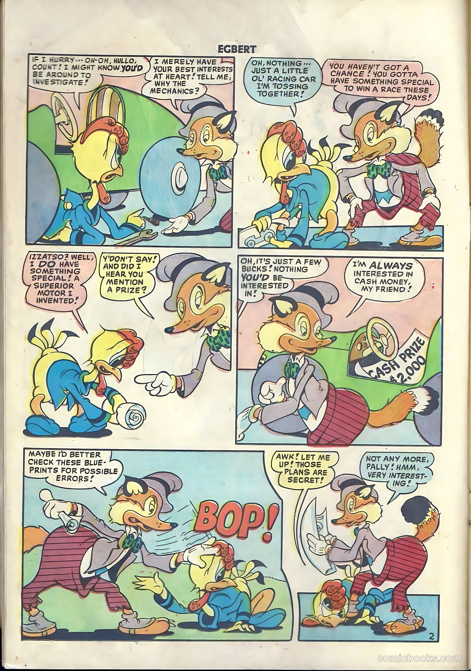 Egbert #16 (1949) — page 16 of 36