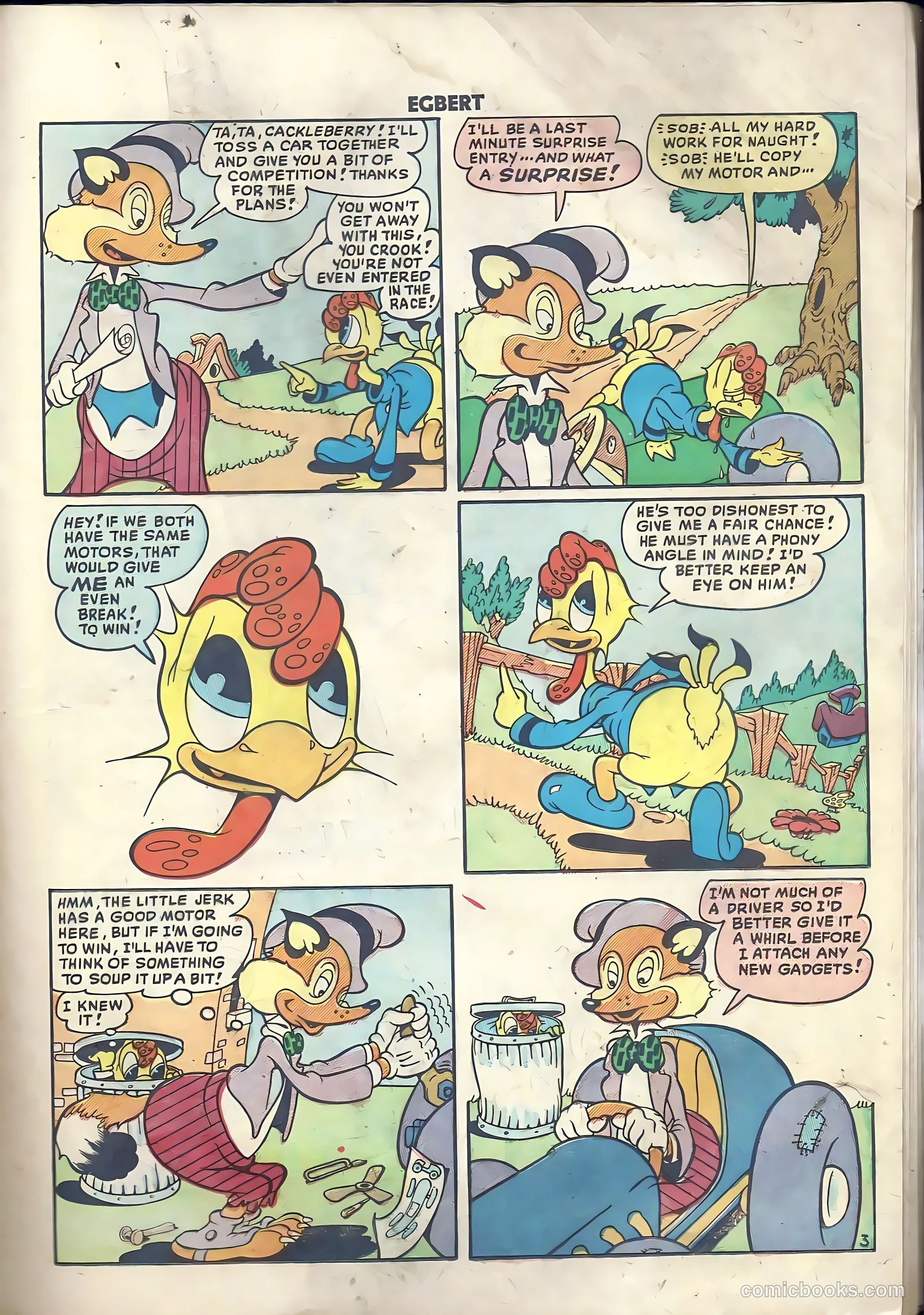 Egbert #16 (1949) — page 17 of 36