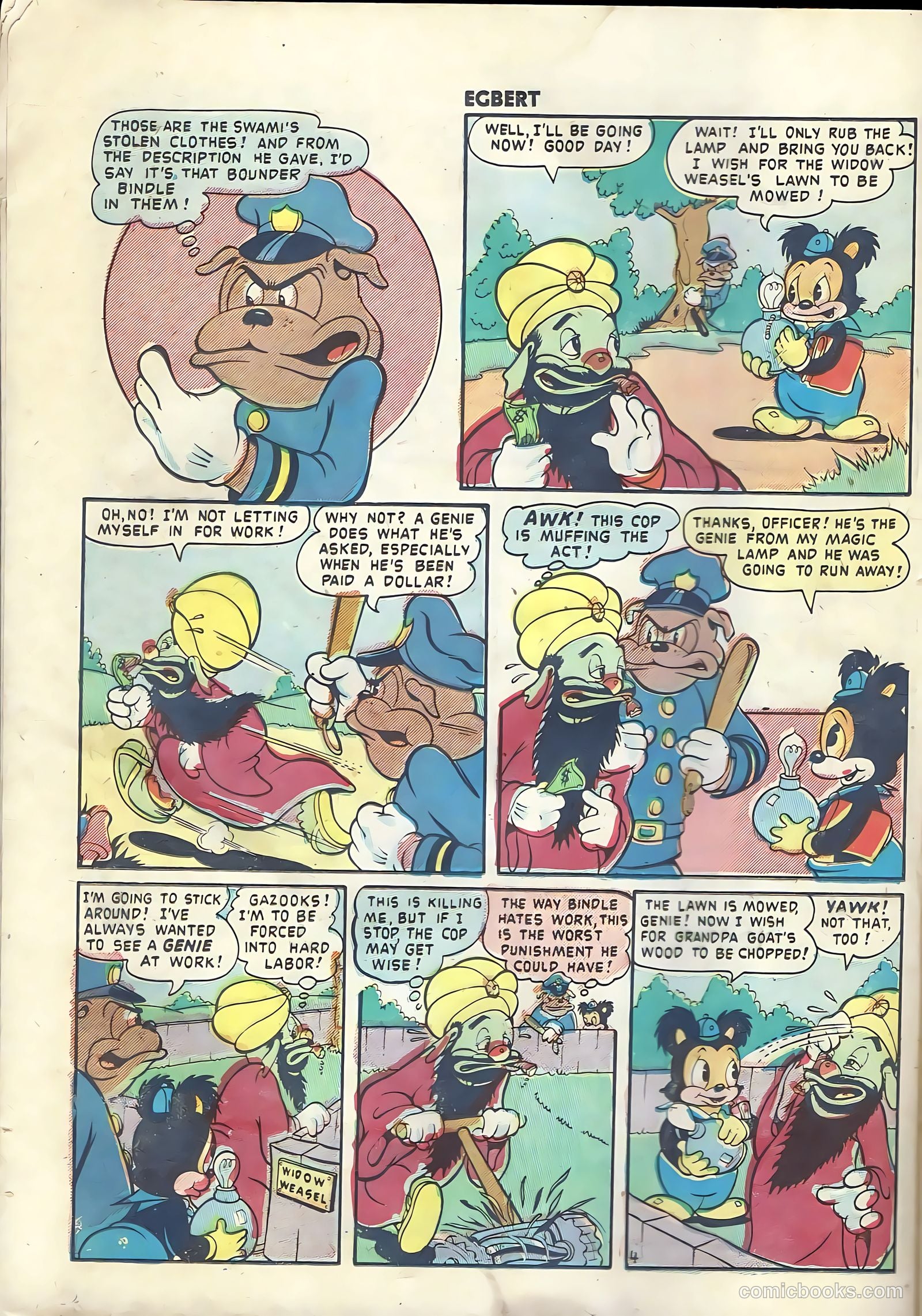 Egbert #16 (1949) — page 24 of 36