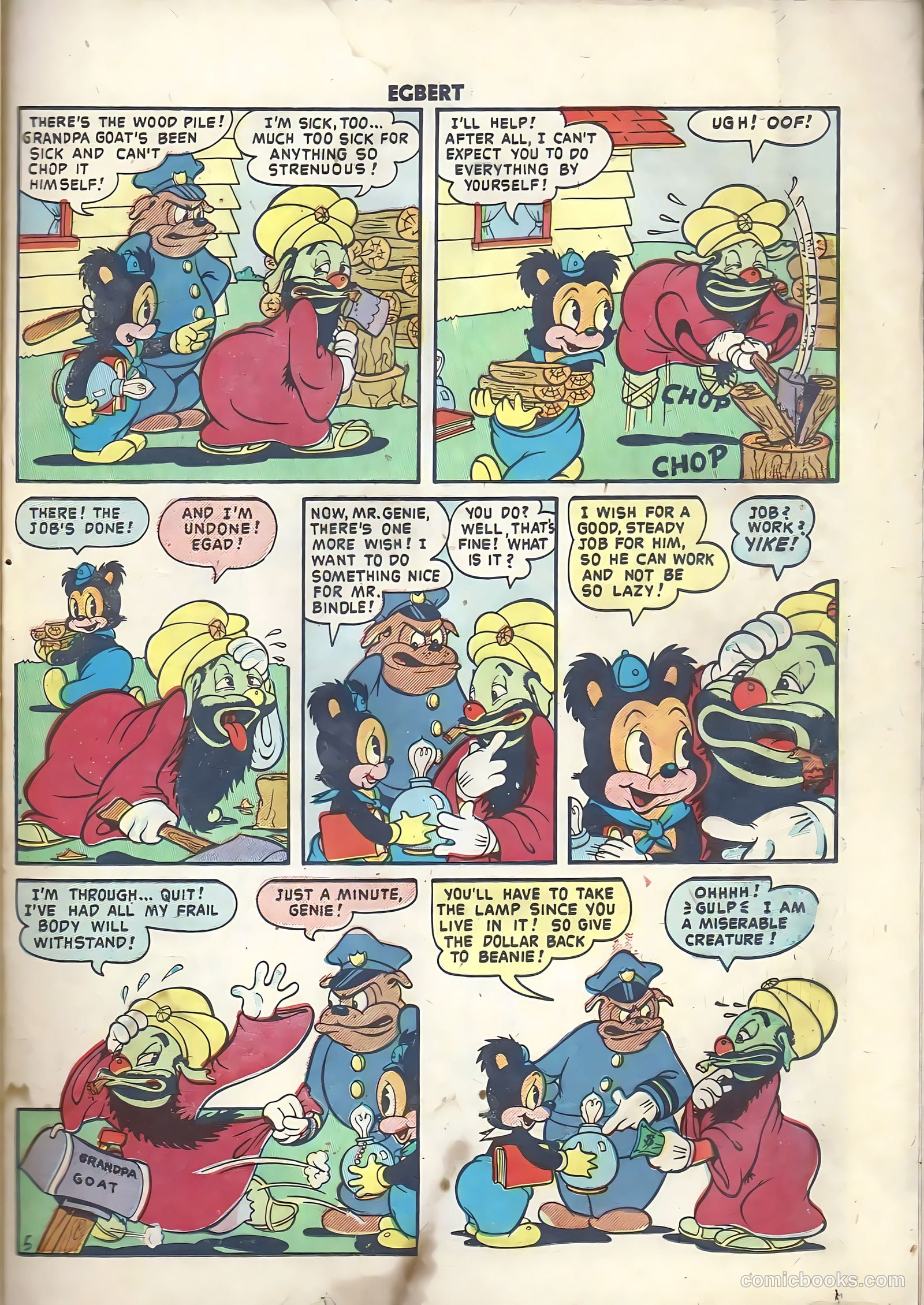 Egbert #16 (1949) — page 25 of 36