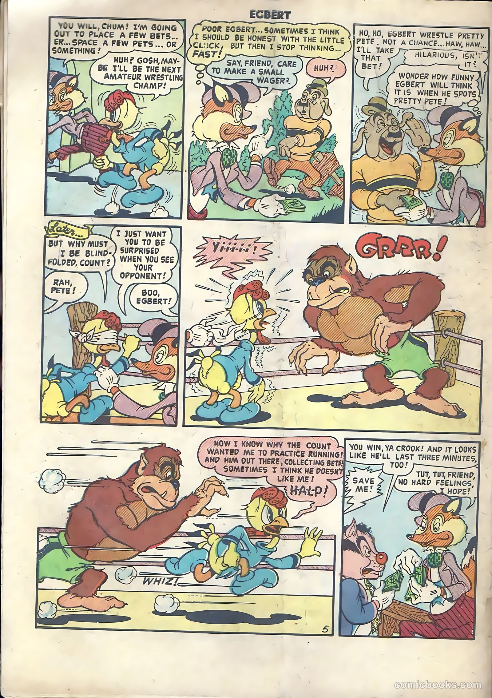Egbert #16 (1949) — page 32 of 36