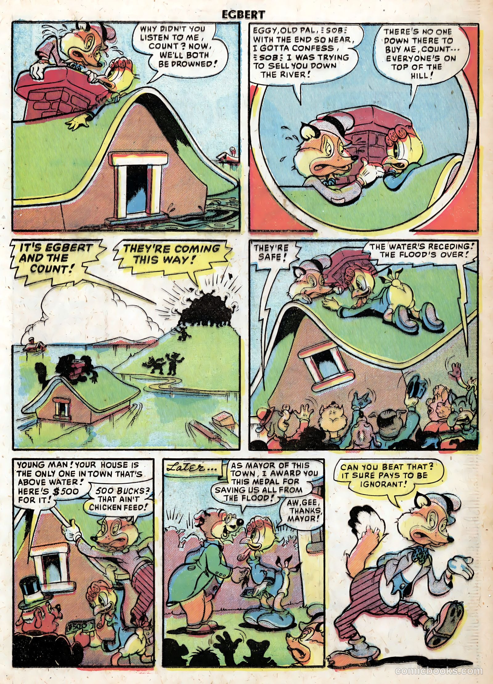 Egbert #17 (1950) — page 9 of 36