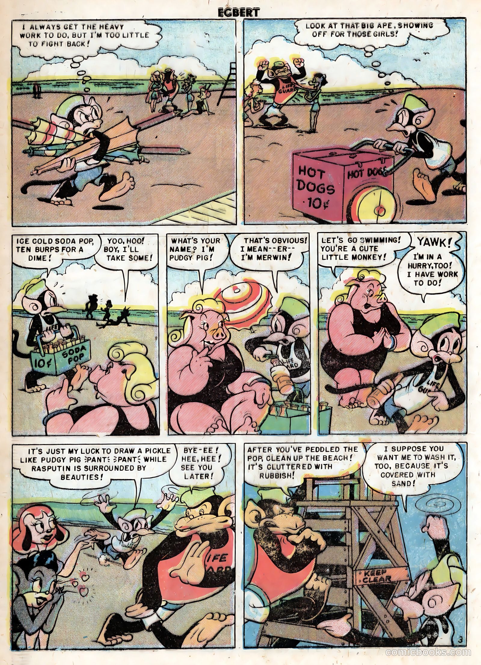 Egbert #17 (1950) — page 12 of 36