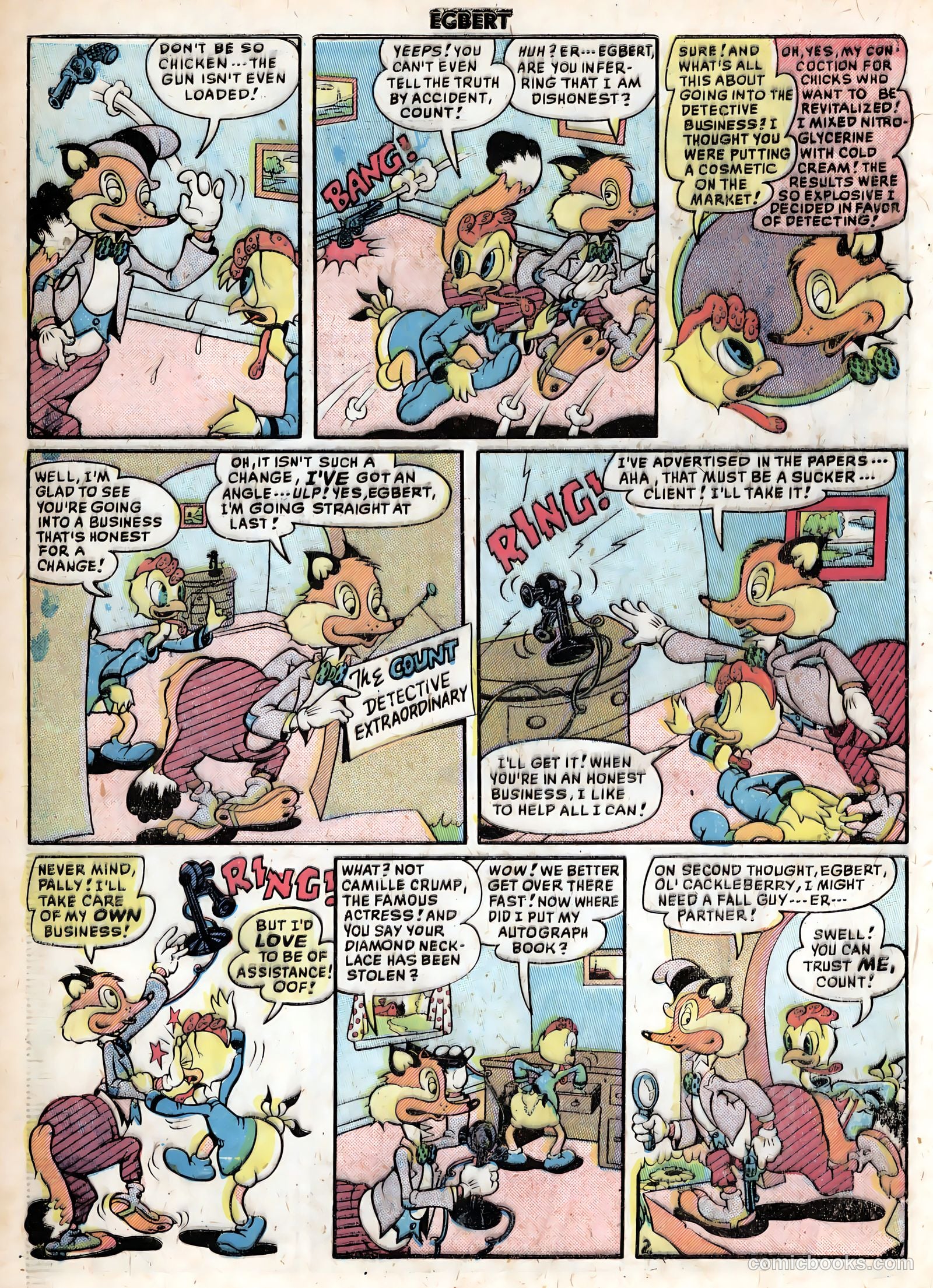 Egbert #17 (1950) — page 16 of 36
