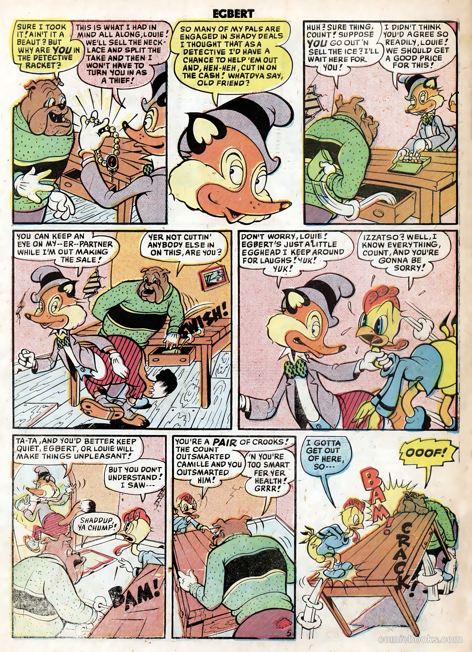 Egbert #17 (1950) — page 19 of 36