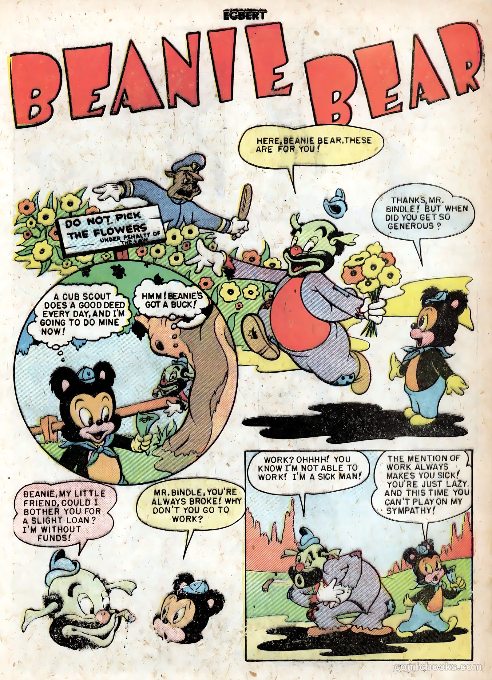 Egbert #17 (1950) — page 21 of 36