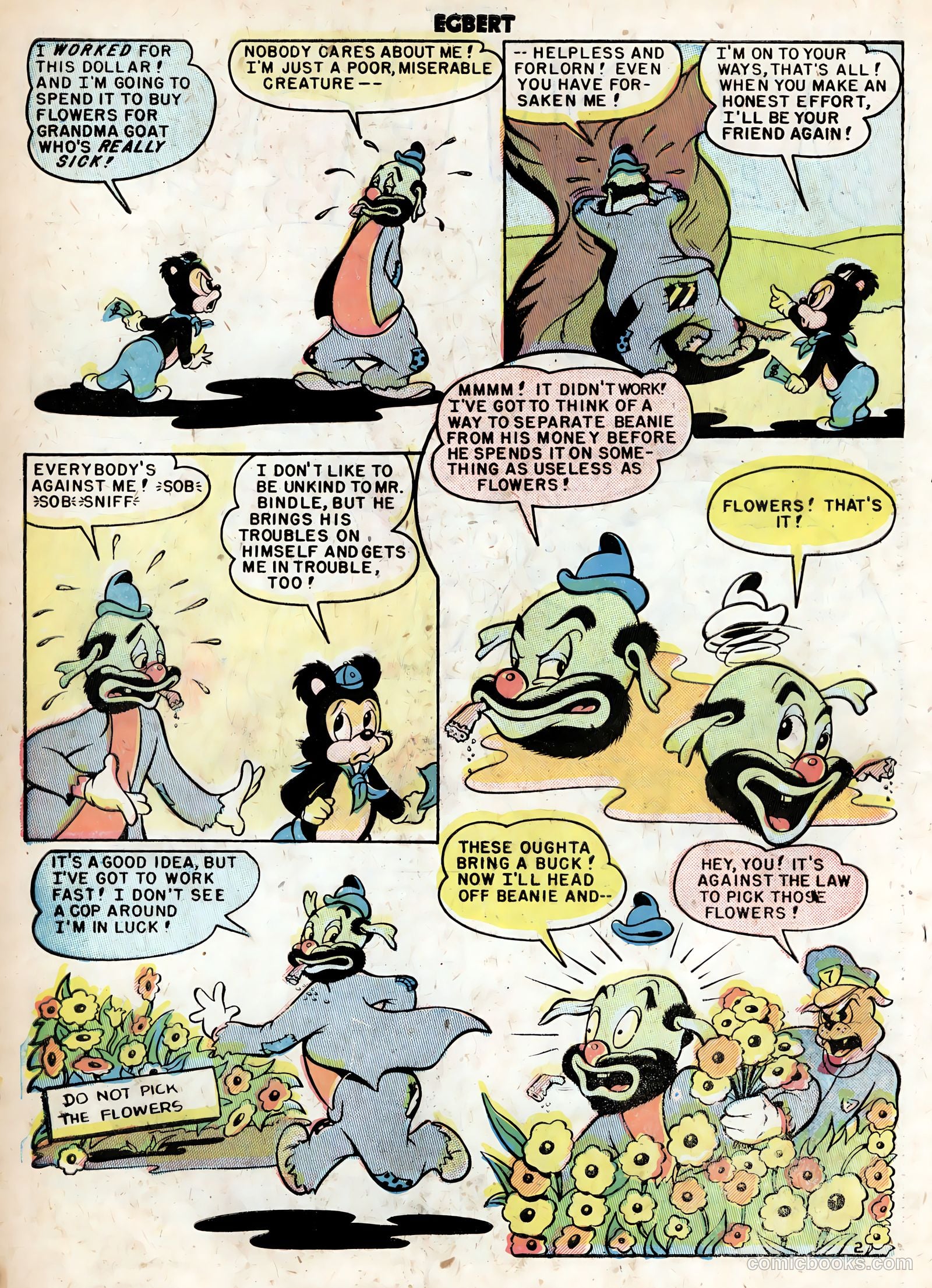 Egbert #17 (1950) — page 22 of 36