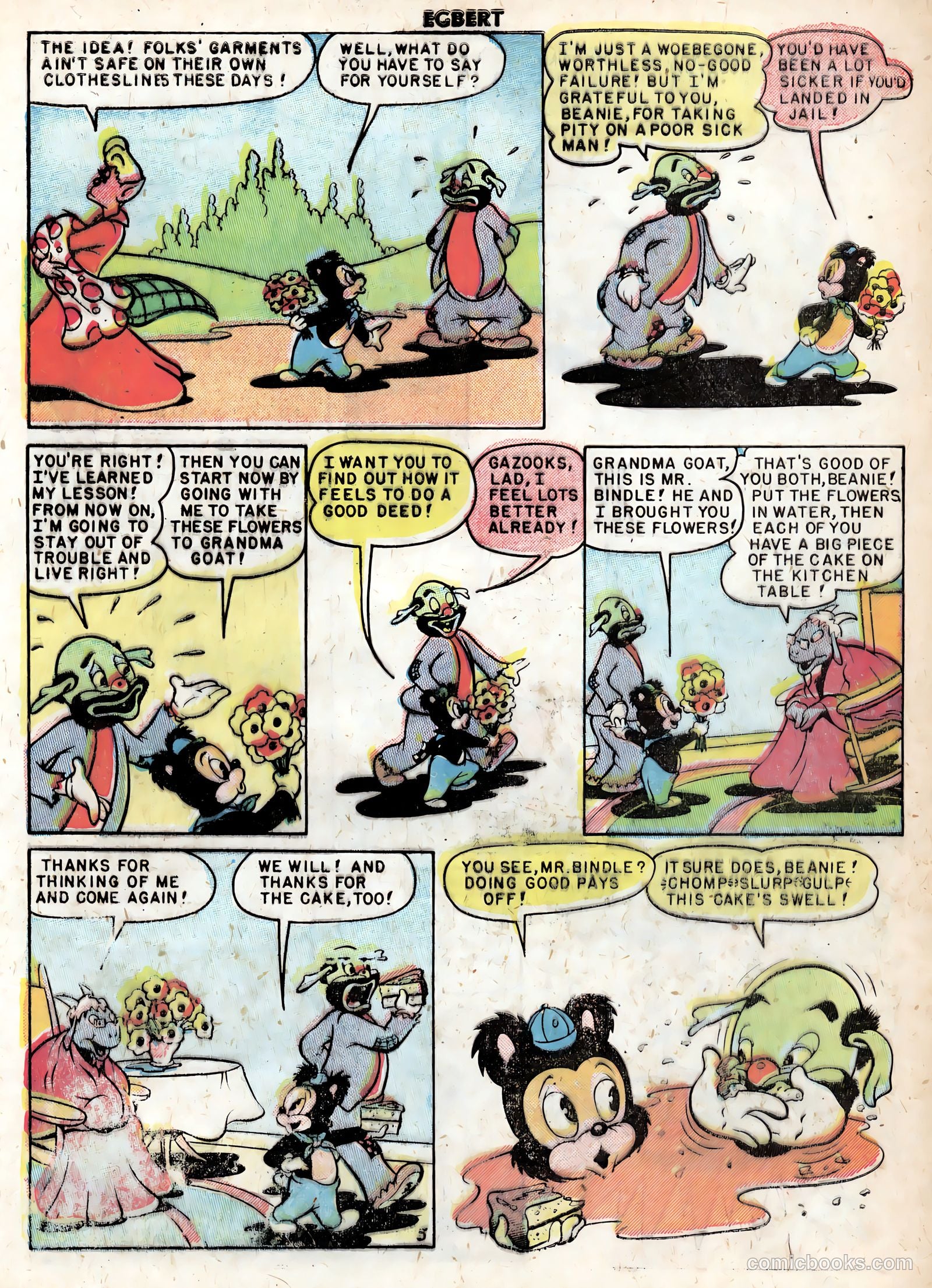 Egbert #17 (1950) — page 25 of 36