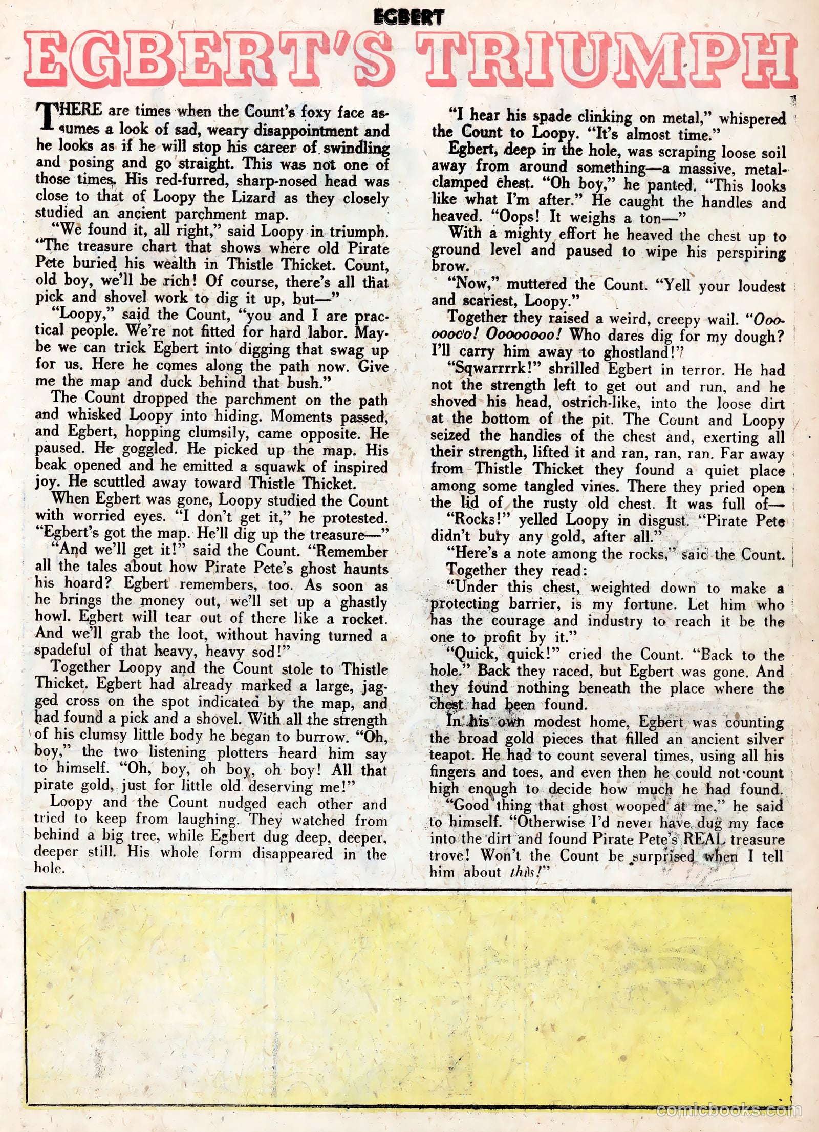 Egbert #17 (1950) — page 27 of 36