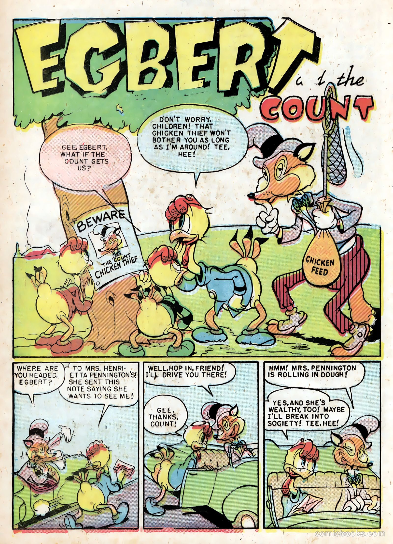Egbert #17 (1950) — page 28 of 36