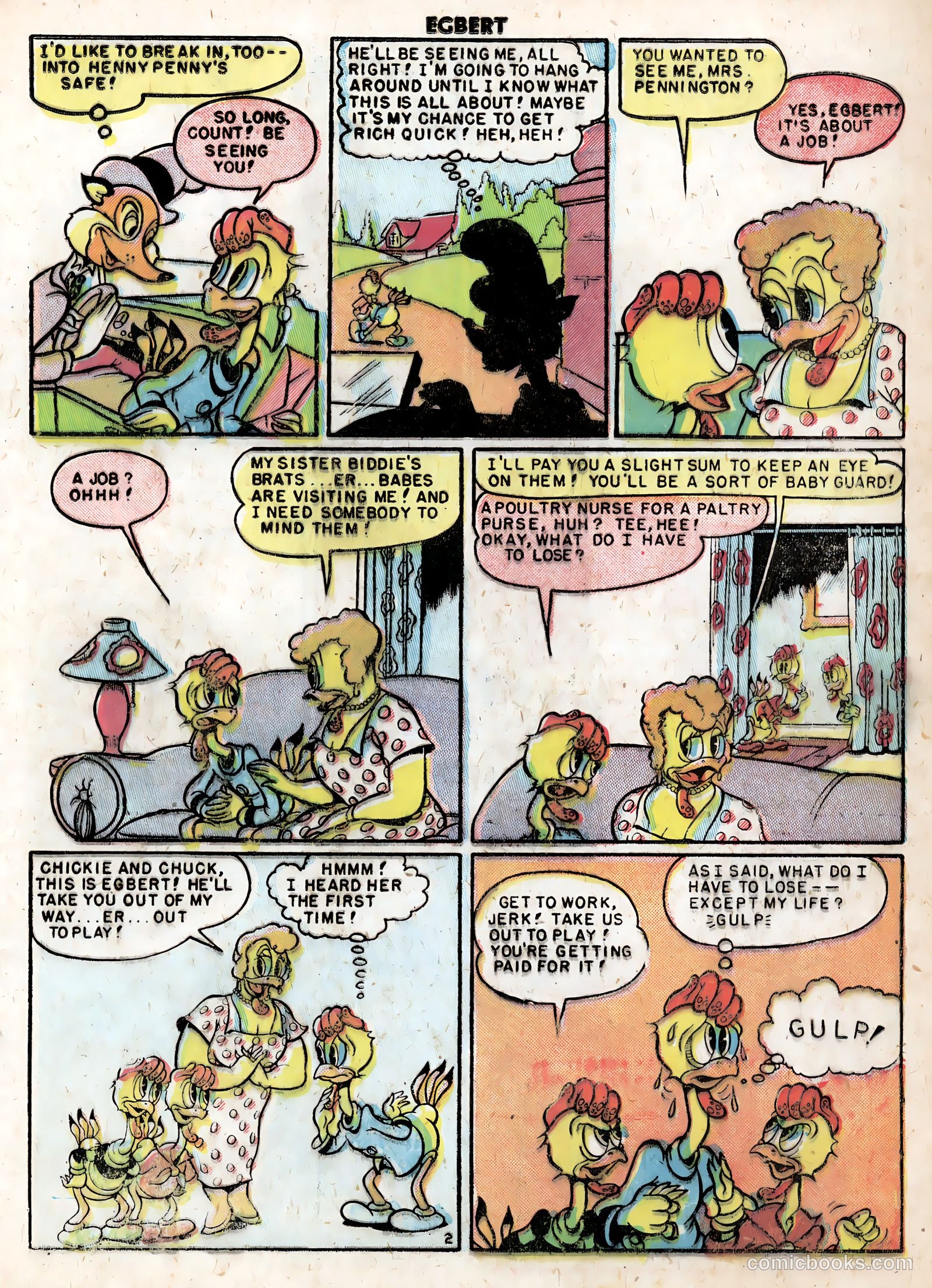 Egbert #17 (1950) — page 29 of 36