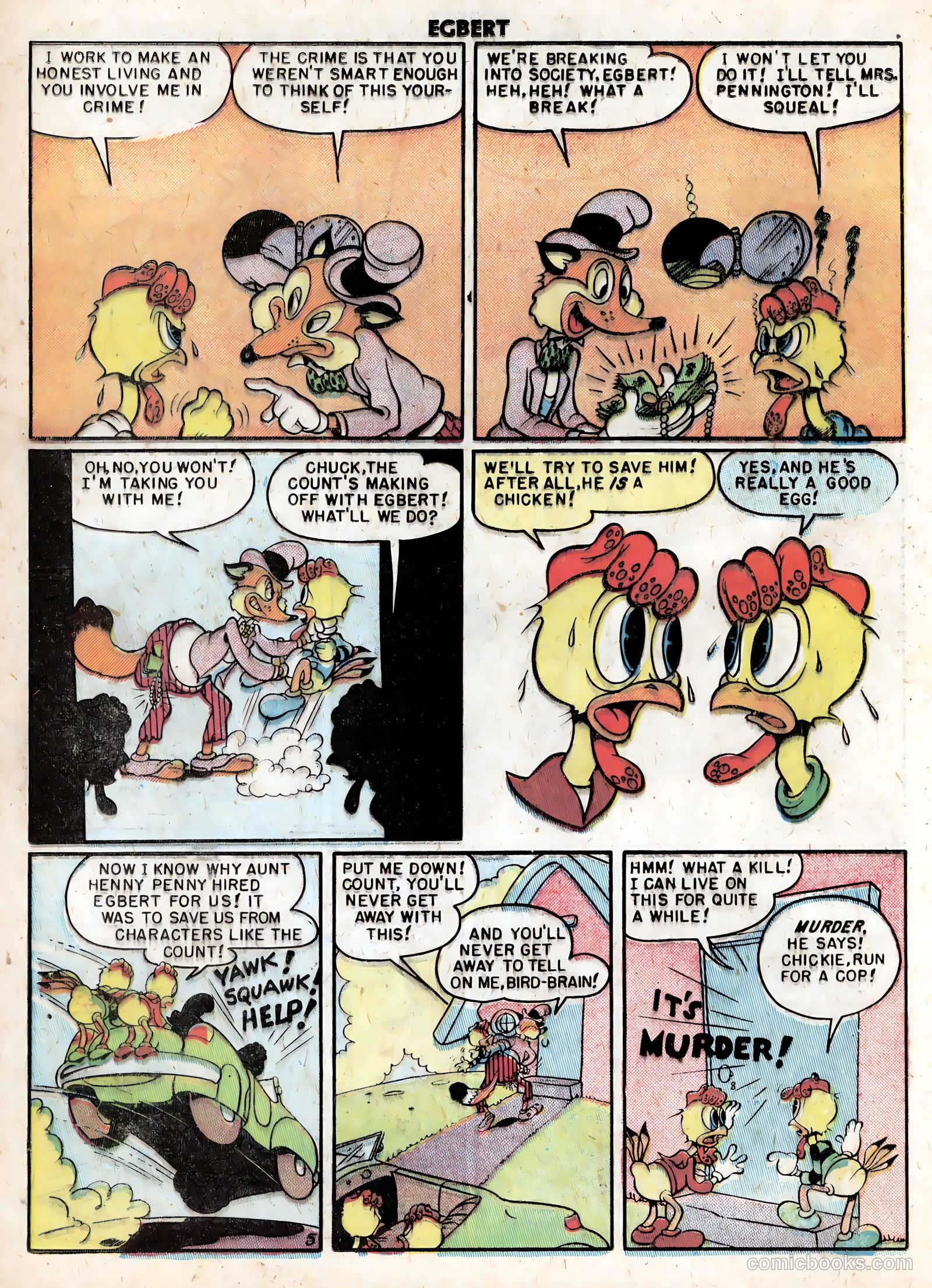 Egbert #17 (1950) — page 32 of 36