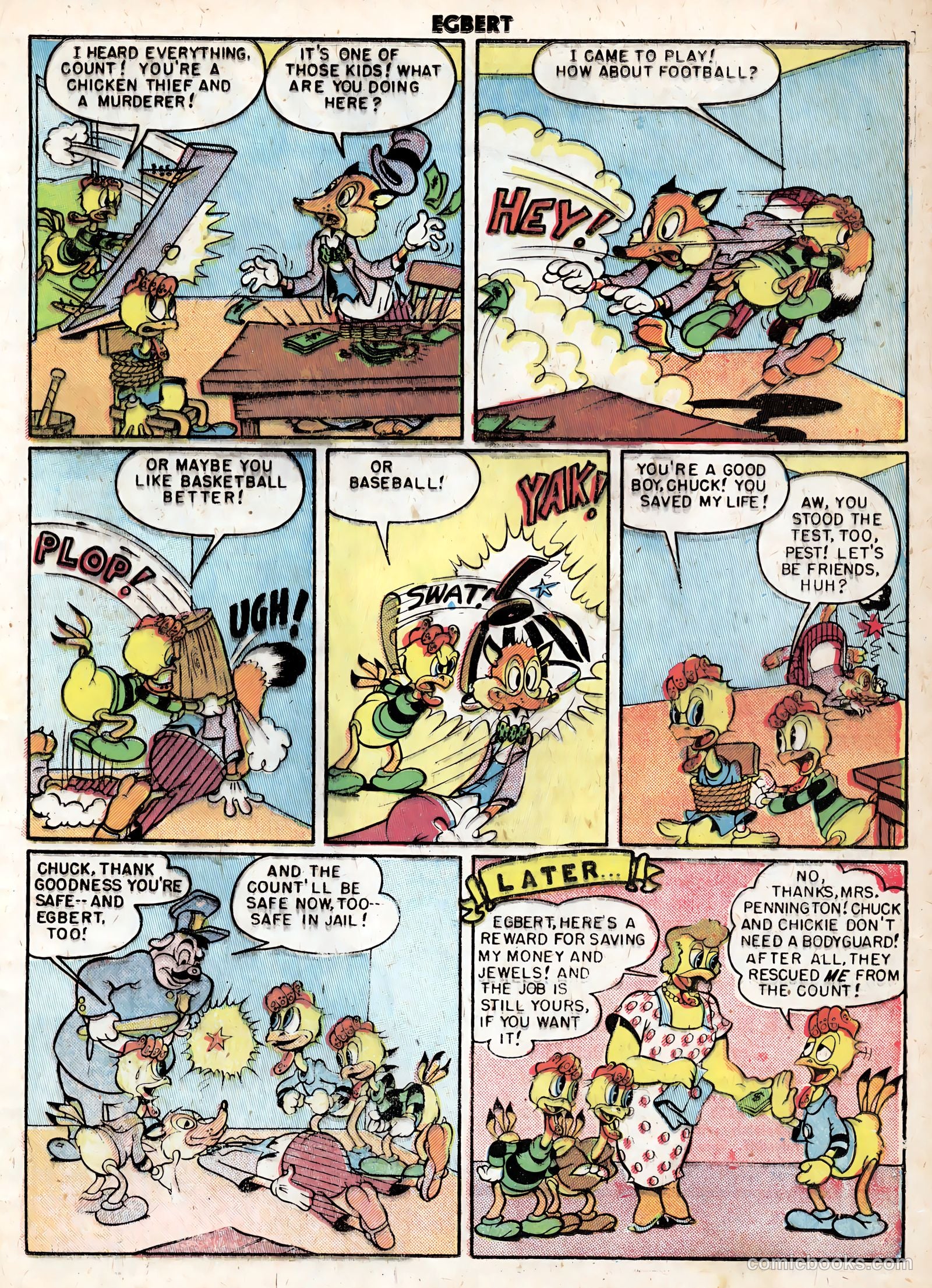 Egbert #17 (1950) — page 33 of 36