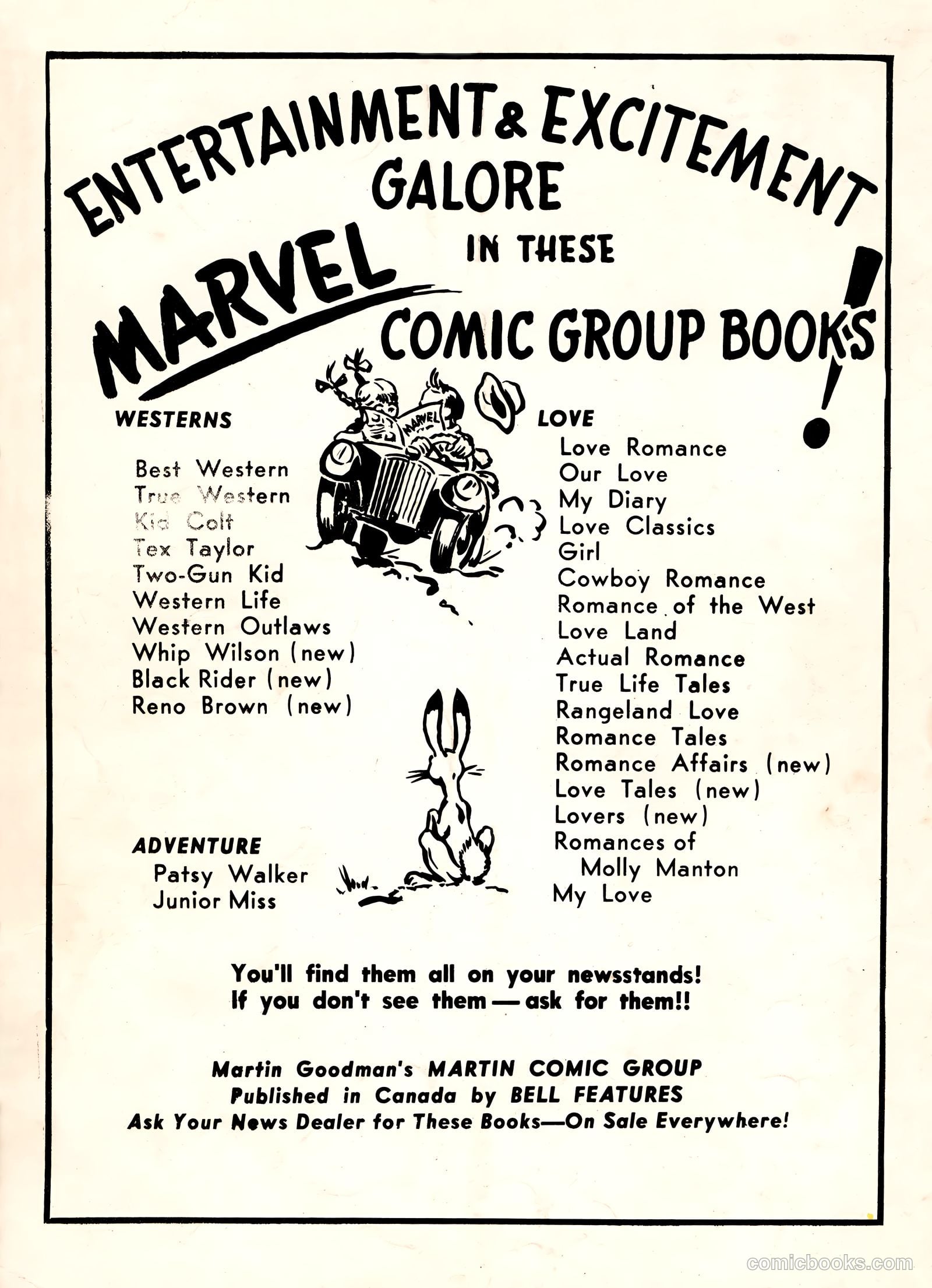 Egbert #17 (1950) — page 36 of 36