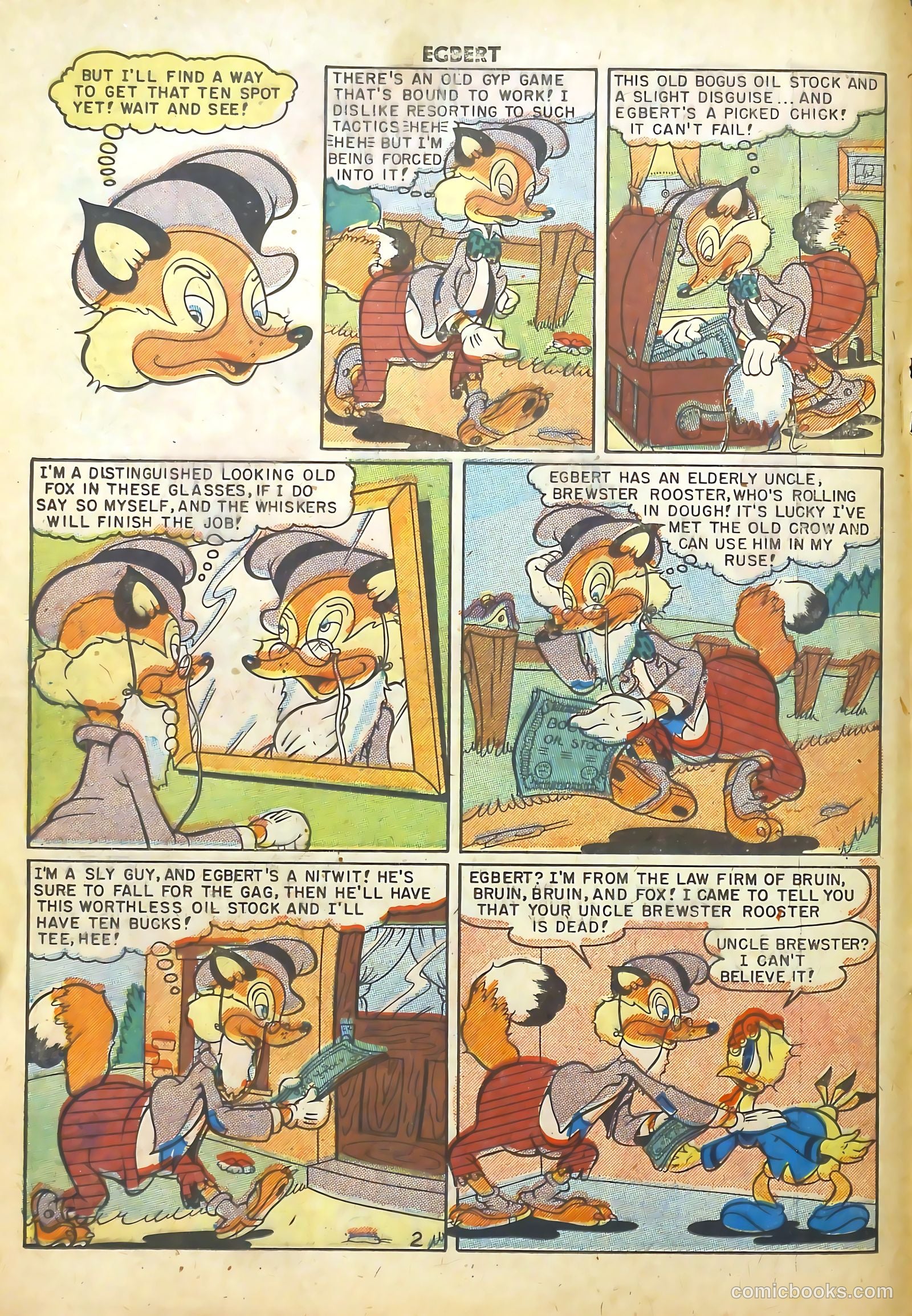 Egbert #18 (1950) — page 4 of 36