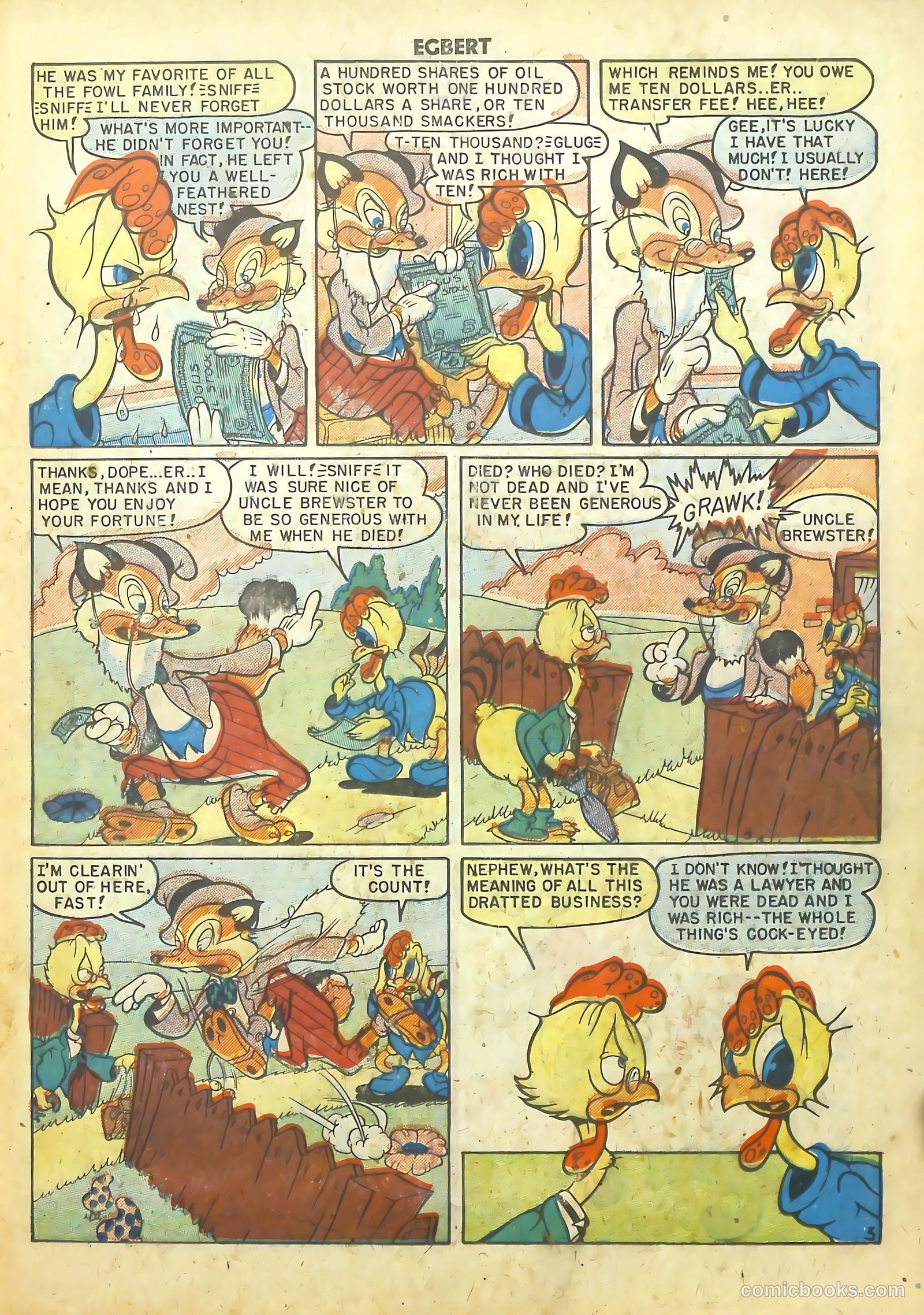 Egbert #18 (1950) — page 5 of 36