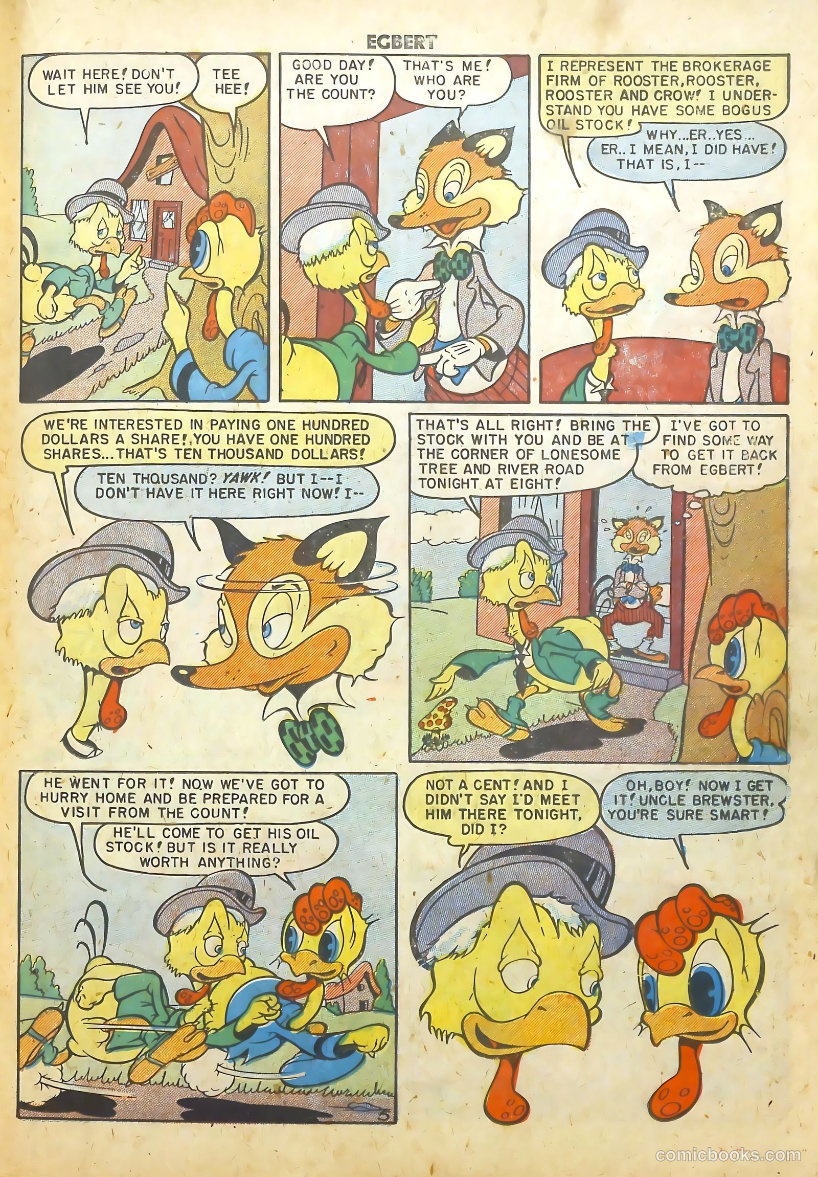 Egbert #18 (1950) — page 6 of 36