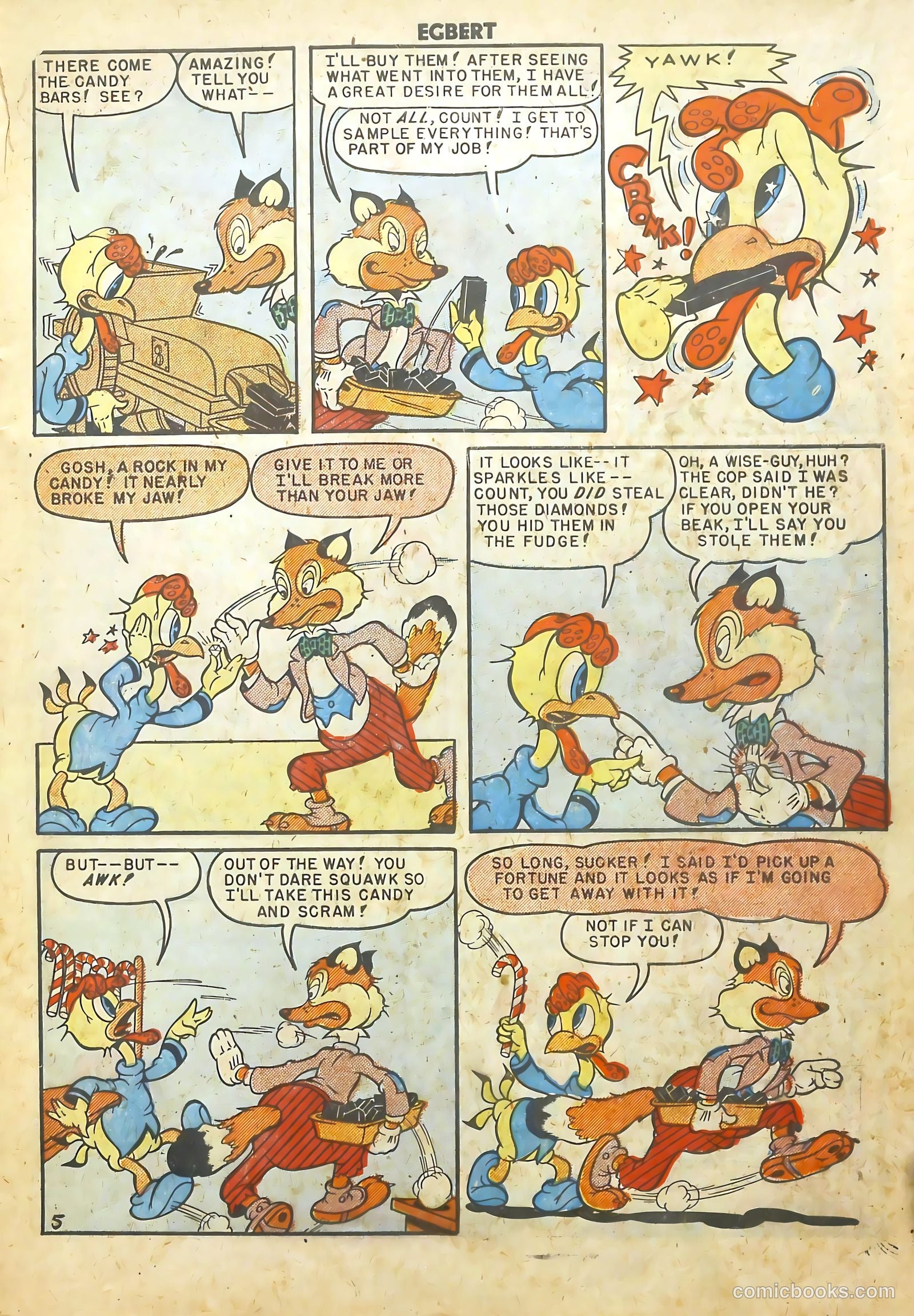 Egbert #18 (1950) — page 17 of 36