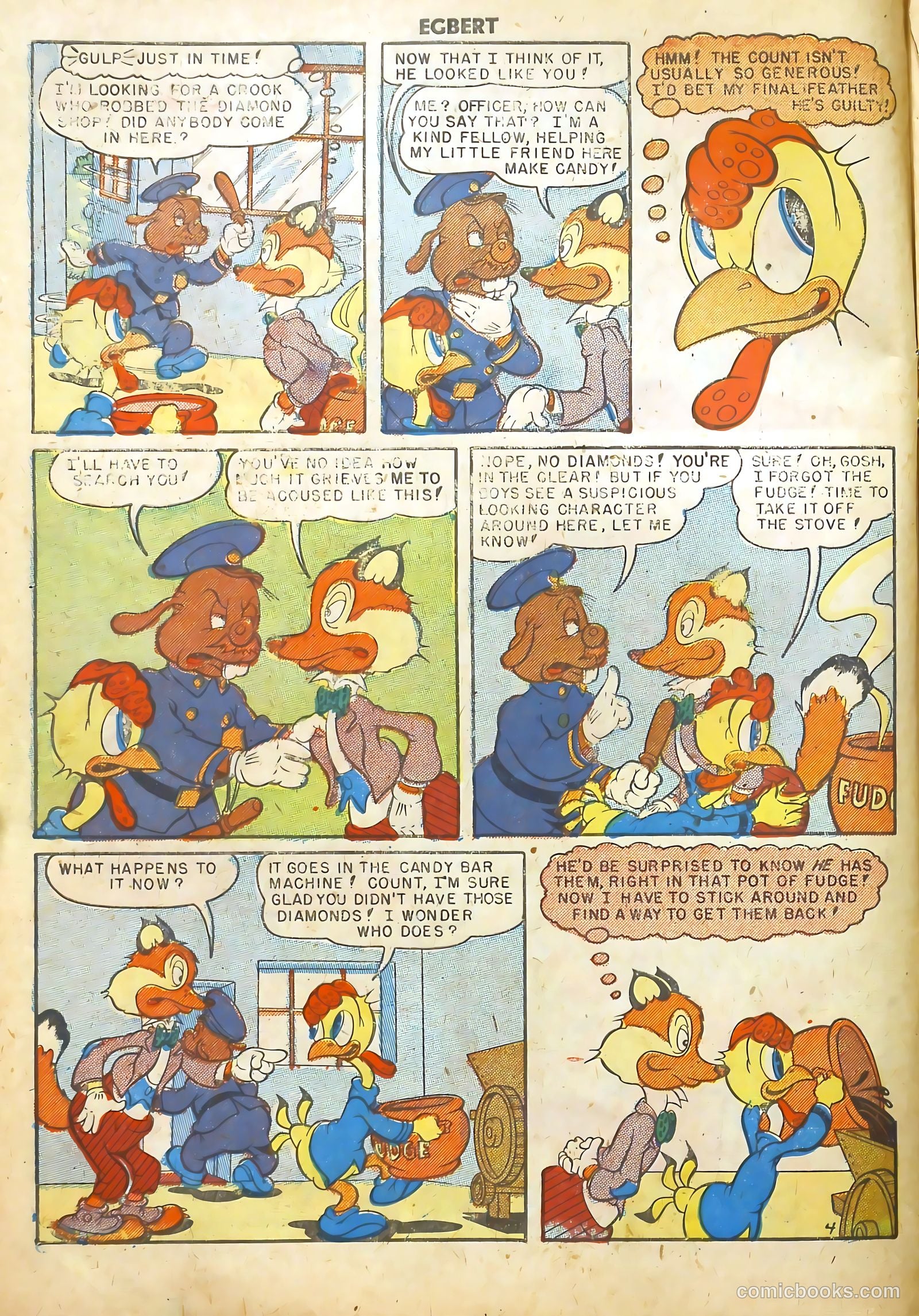 Egbert #18 (1950) — page 18 of 36