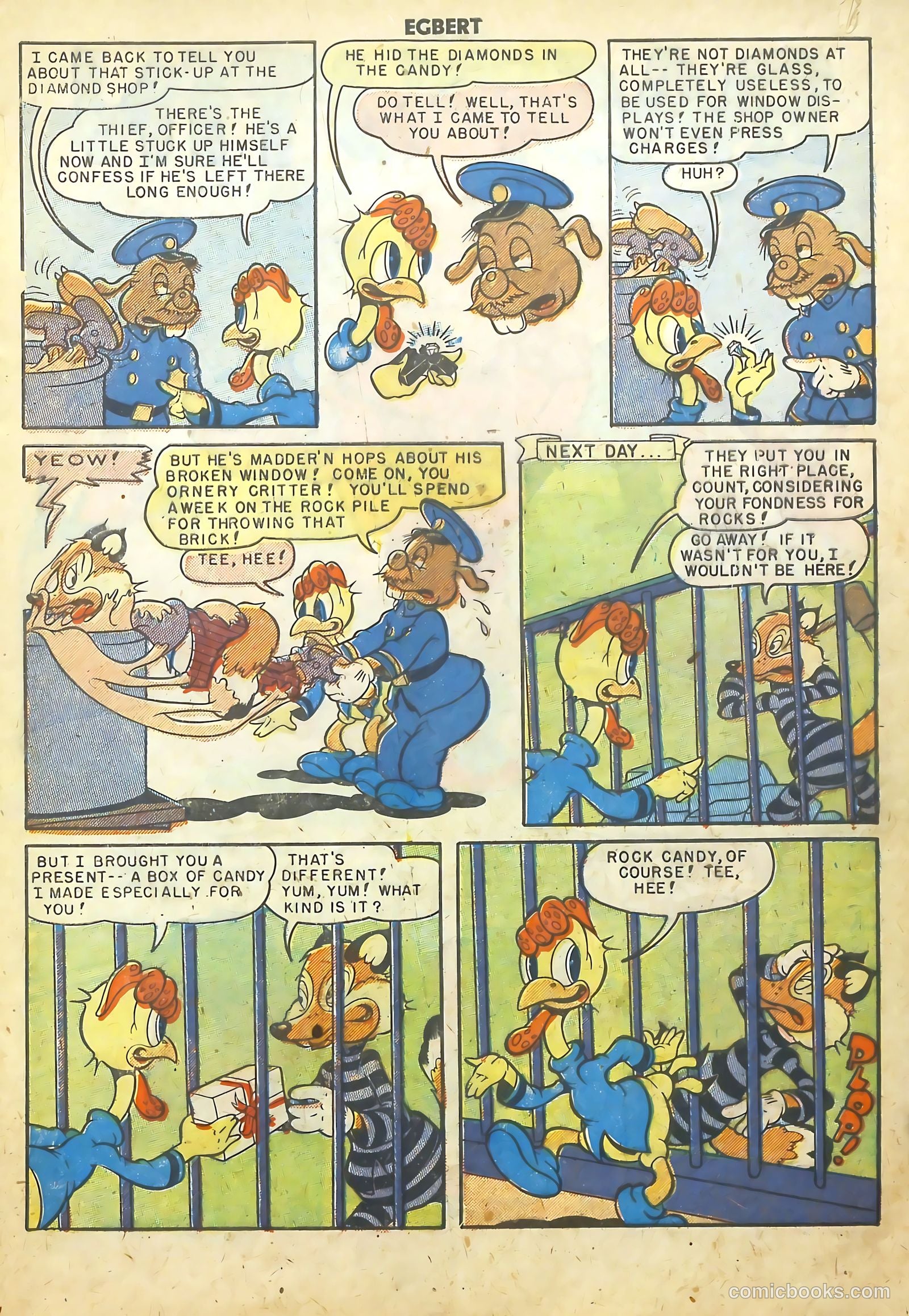 Egbert #18 (1950) — page 20 of 36