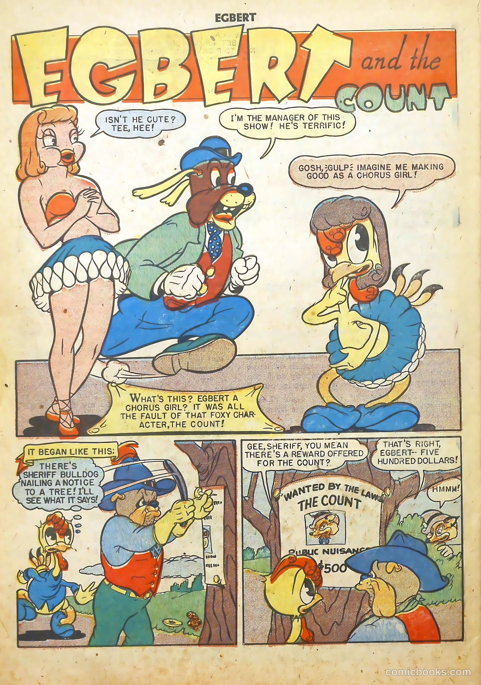 Egbert #18 (1950) — page 23 of 36
