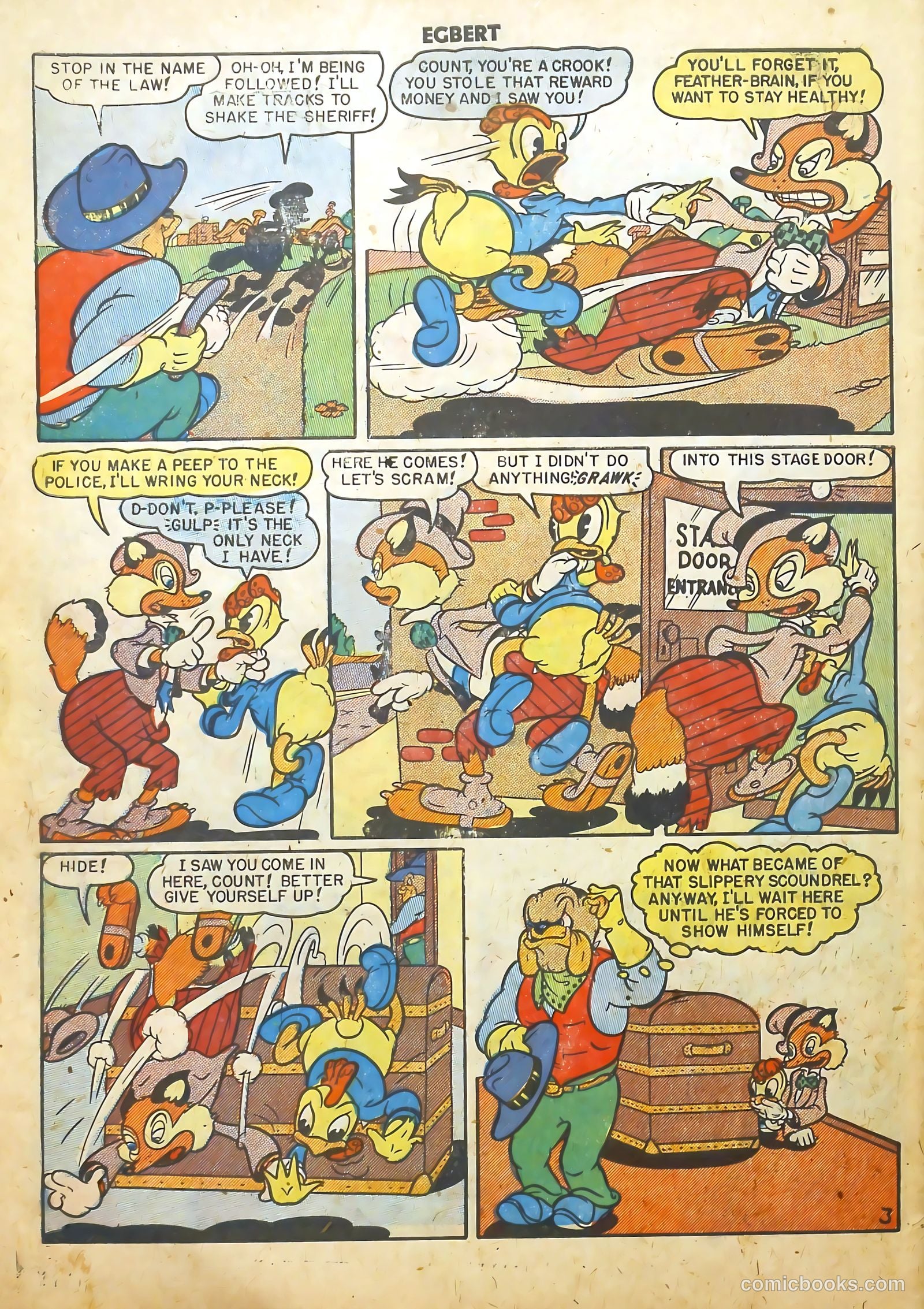Egbert #18 (1950) — page 25 of 36