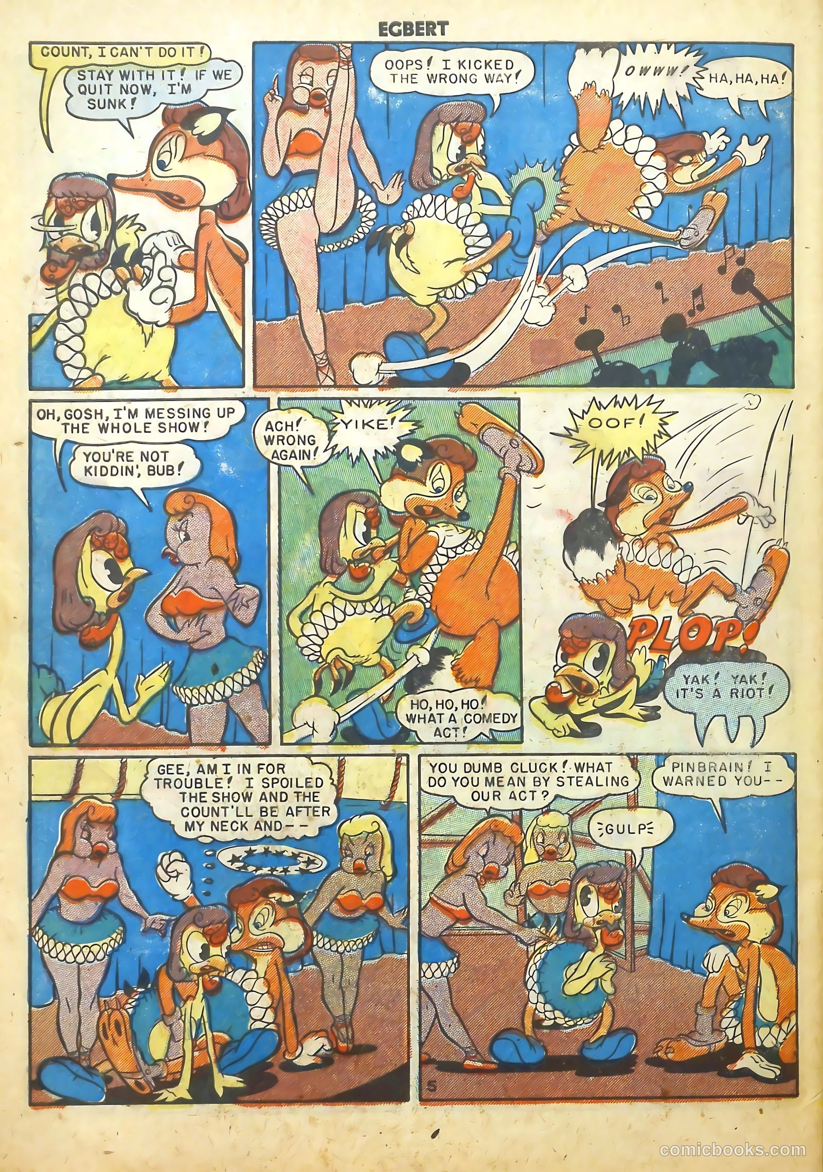 Egbert #18 (1950) — page 27 of 36
