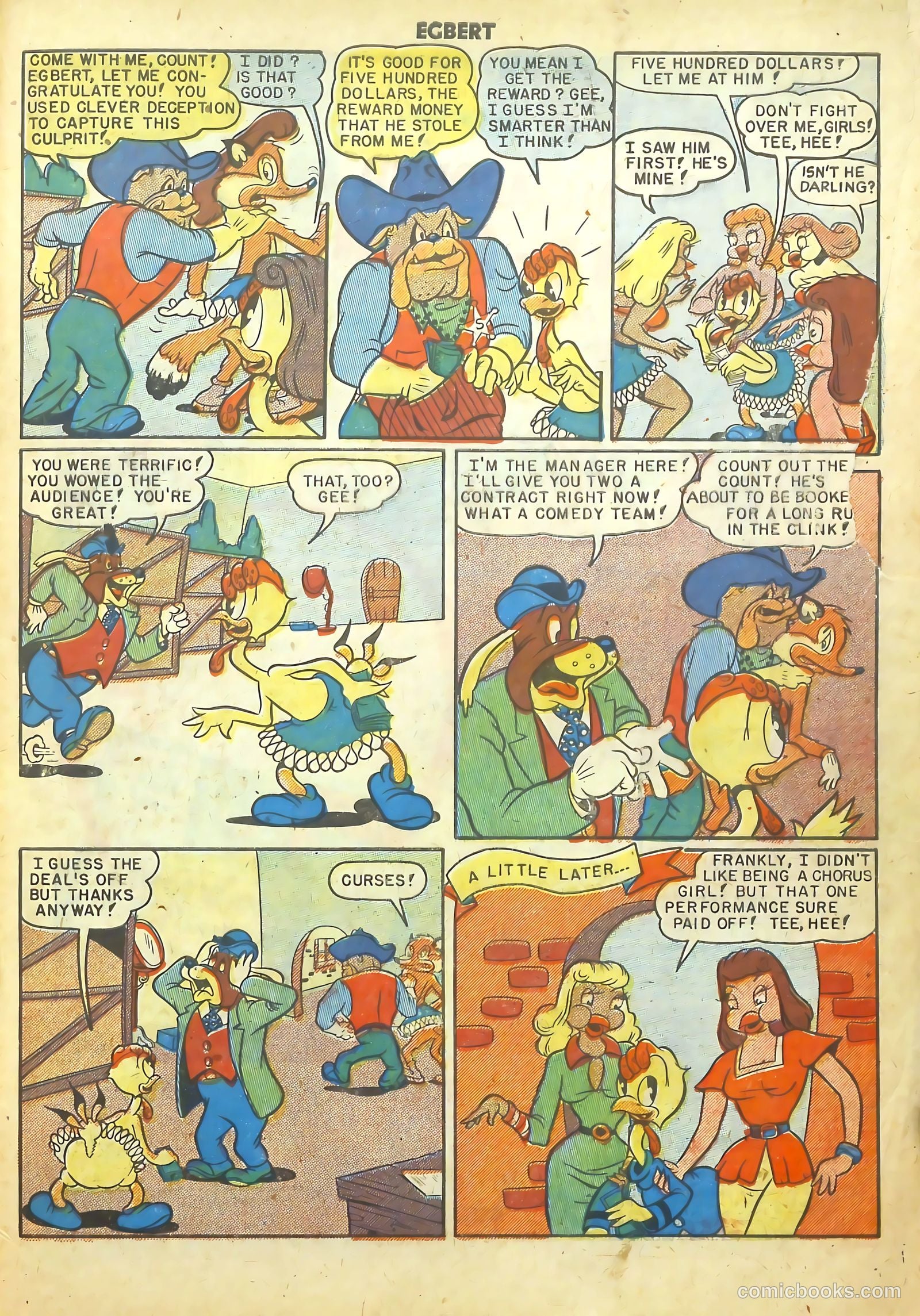 Egbert #18 (1950) — page 28 of 36