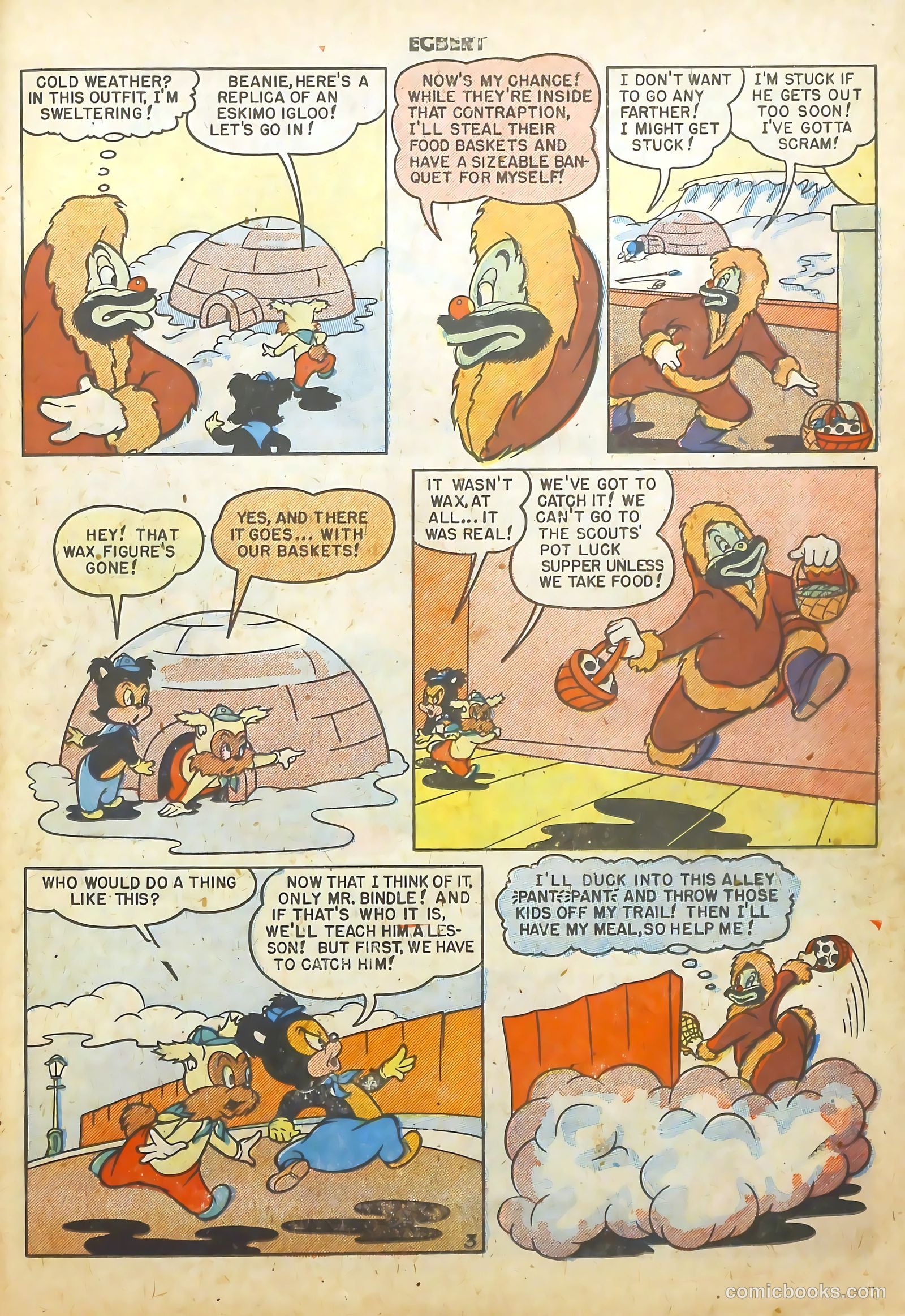 Egbert #18 (1950) — page 31 of 36