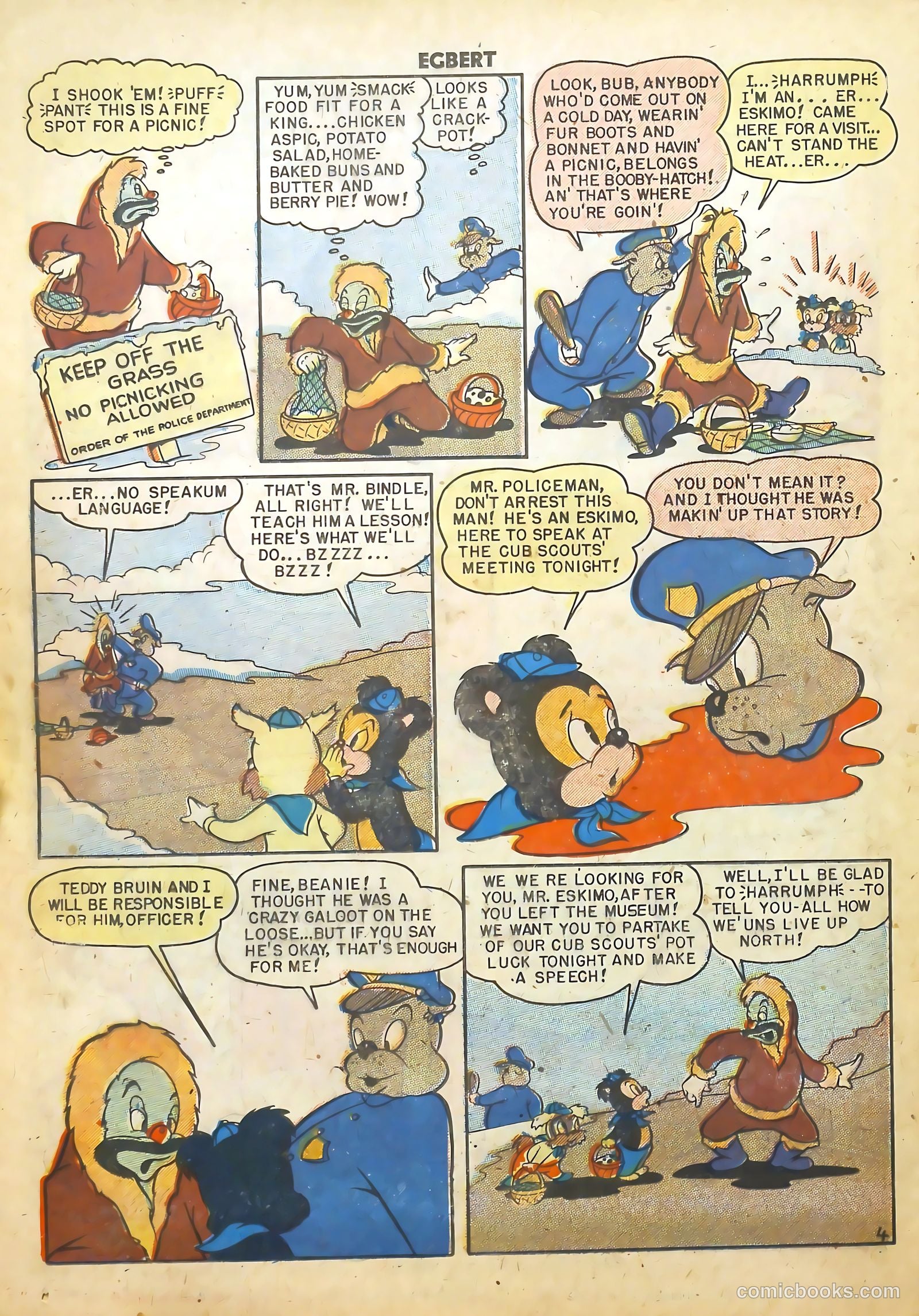 Egbert #18 (1950) — page 32 of 36