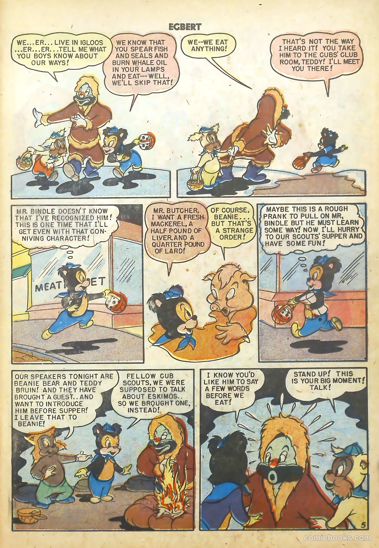 Egbert #18 (1950) — page 33 of 36