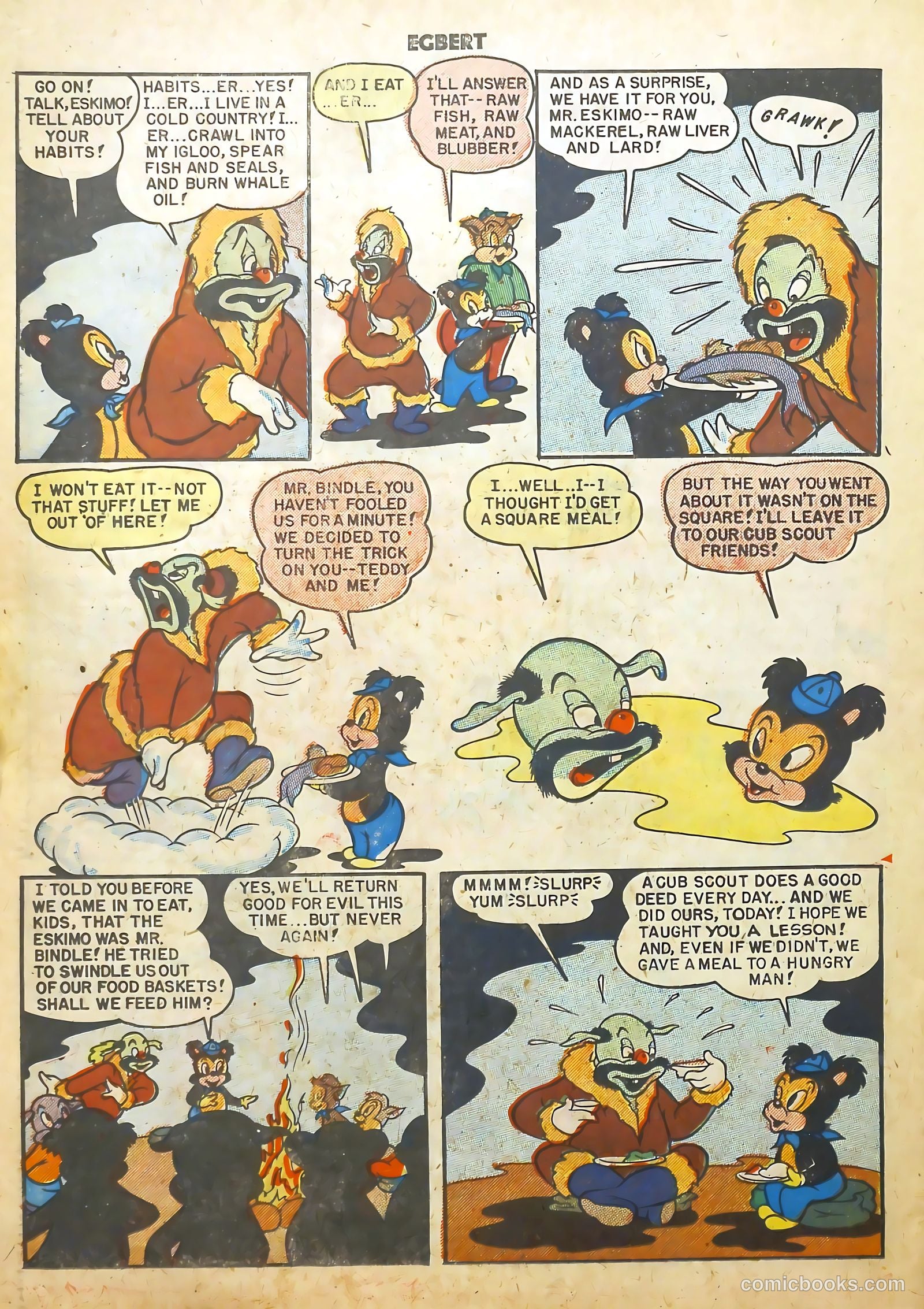 Egbert #18 (1950) — page 34 of 36