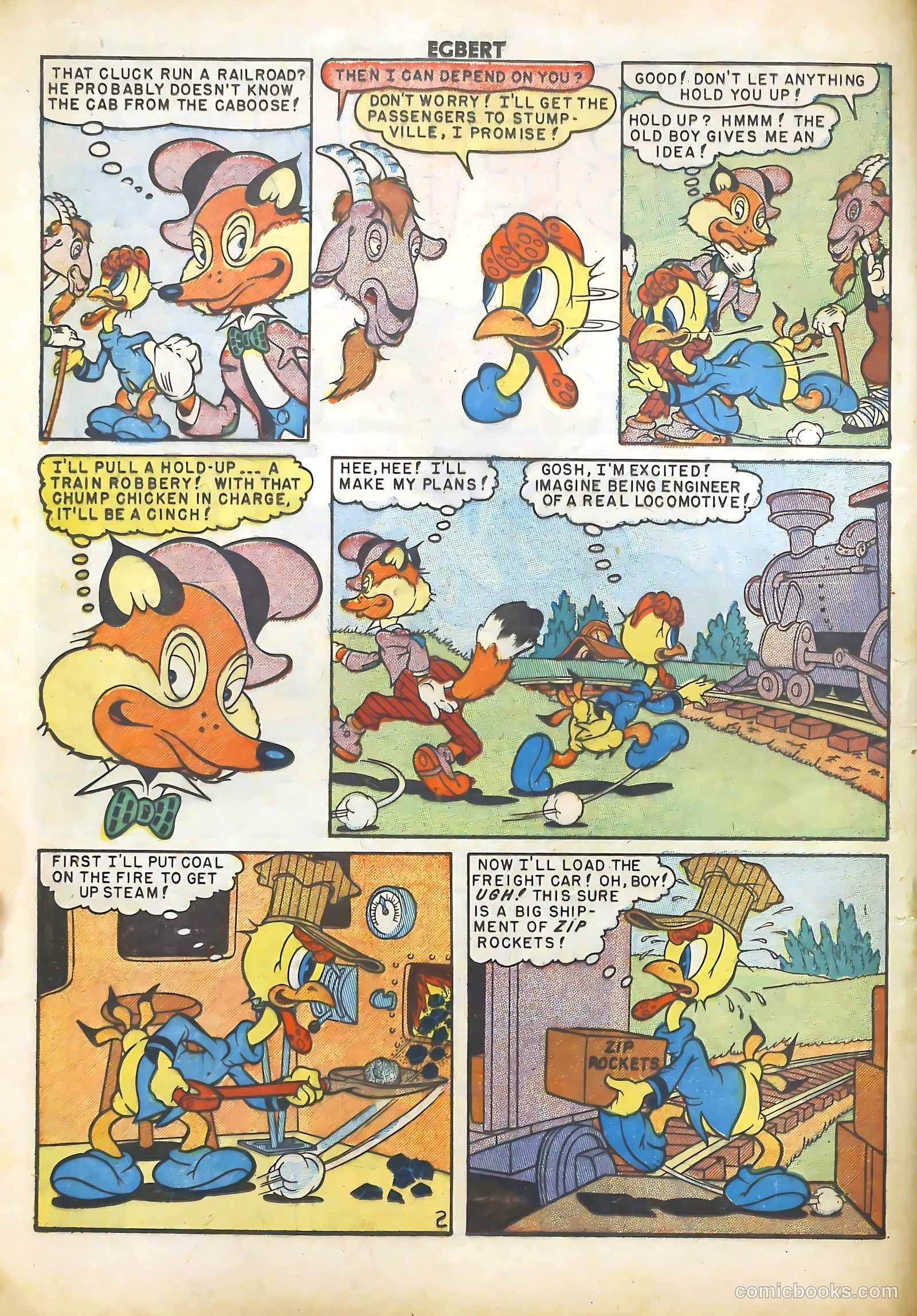 Egbert #19 (1950) — page 4 of 36
