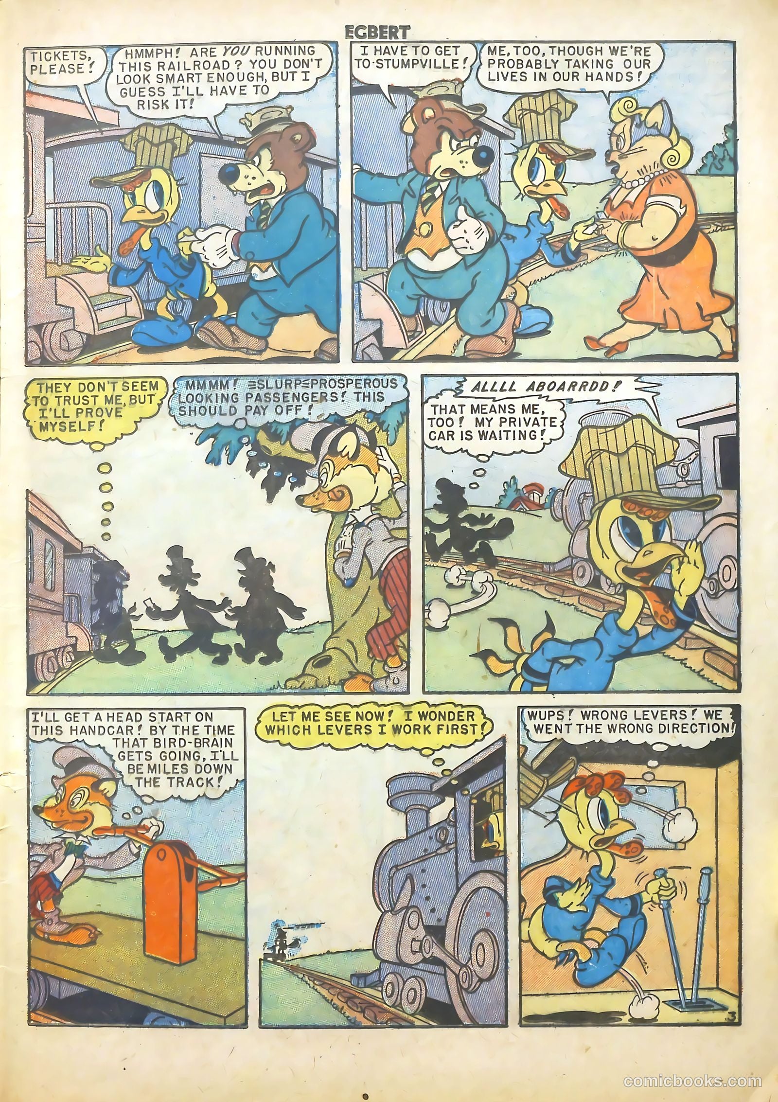 Egbert #19 (1950) — page 5 of 36
