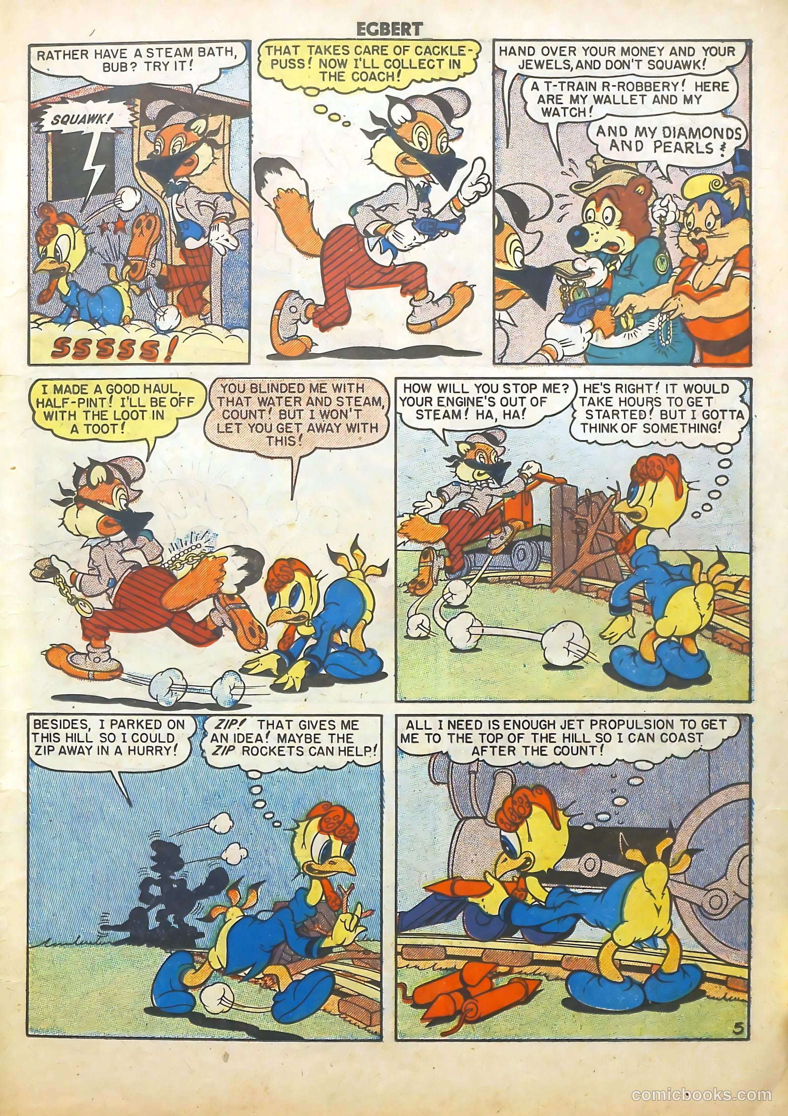 Egbert #19 (1950) — page 7 of 36