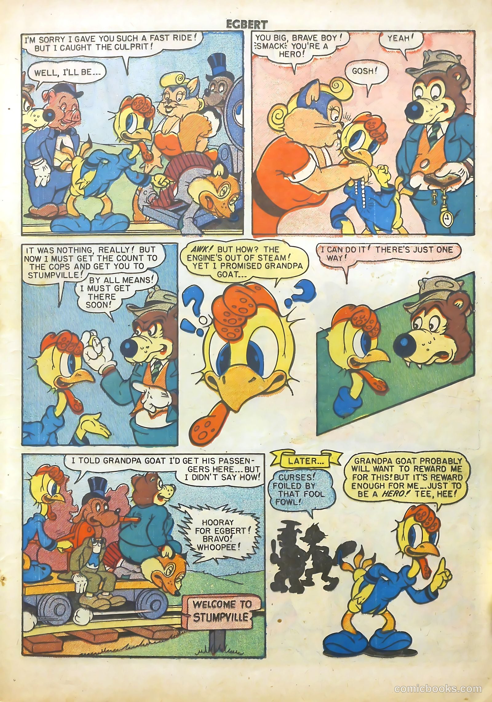 Egbert #19 (1950) — page 9 of 36