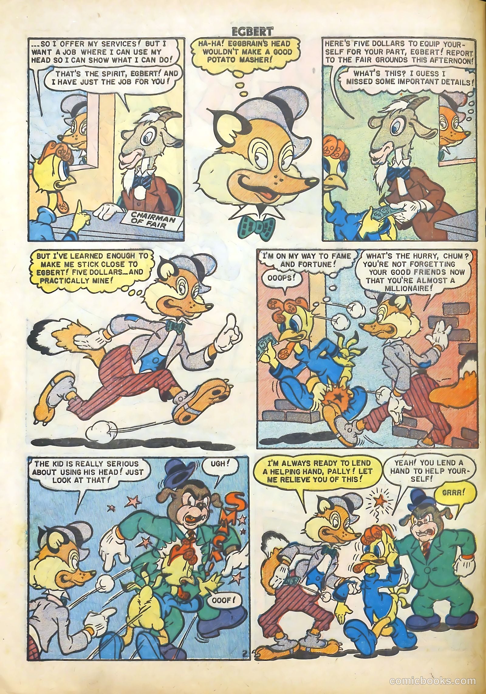Egbert #19 (1950) — page 16 of 36