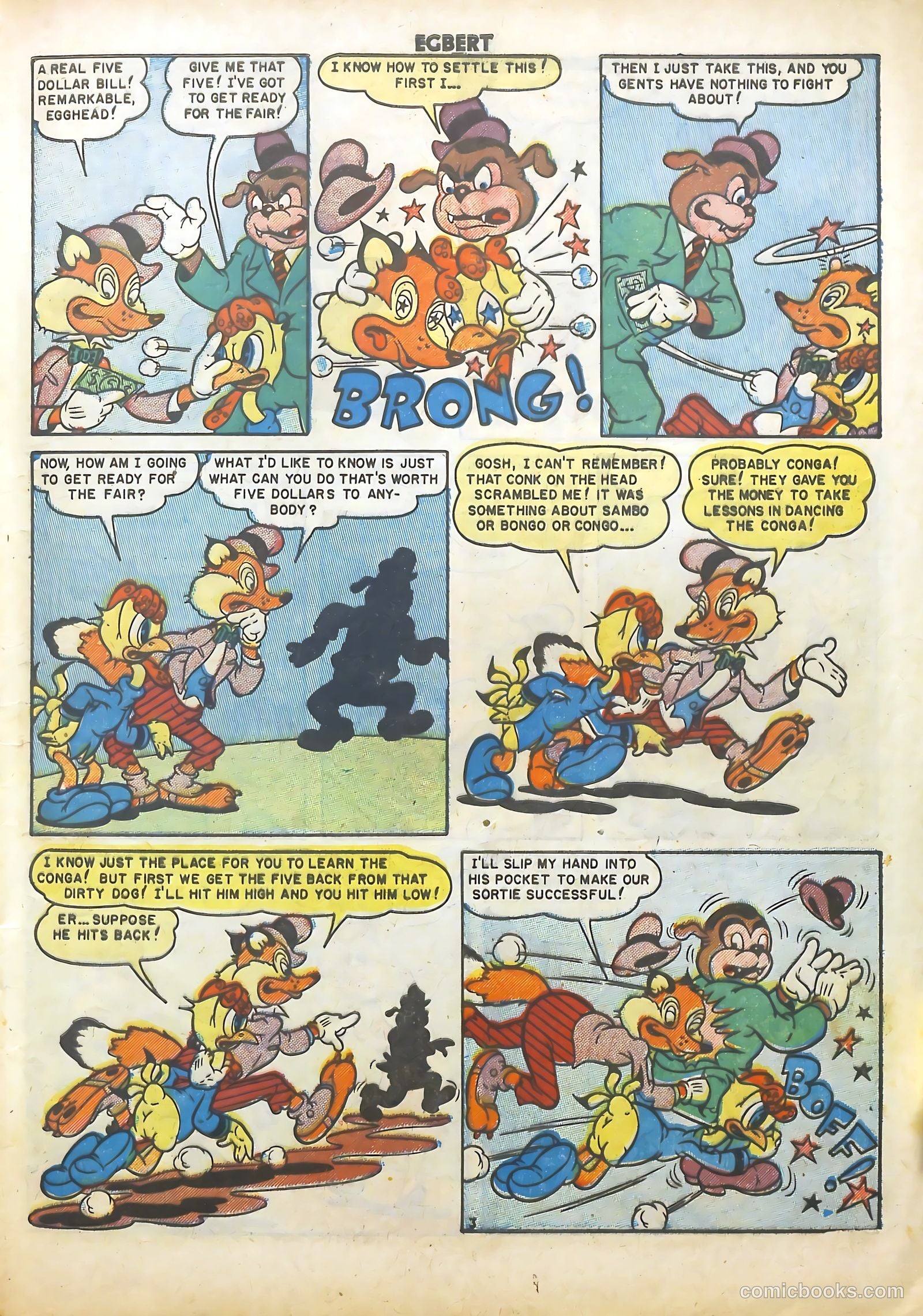 Egbert #19 (1950) — page 17 of 36