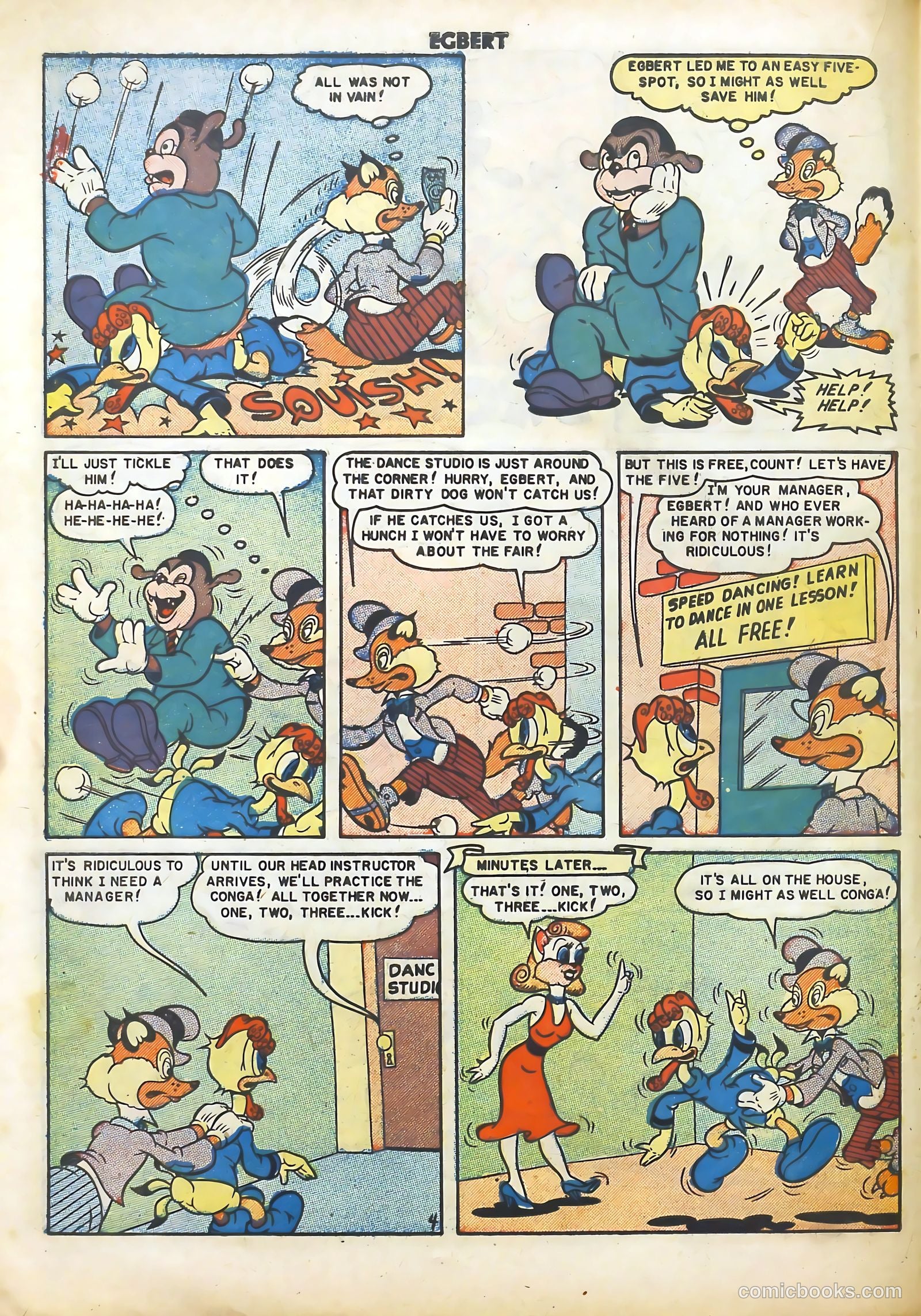 Egbert #19 (1950) — page 18 of 36