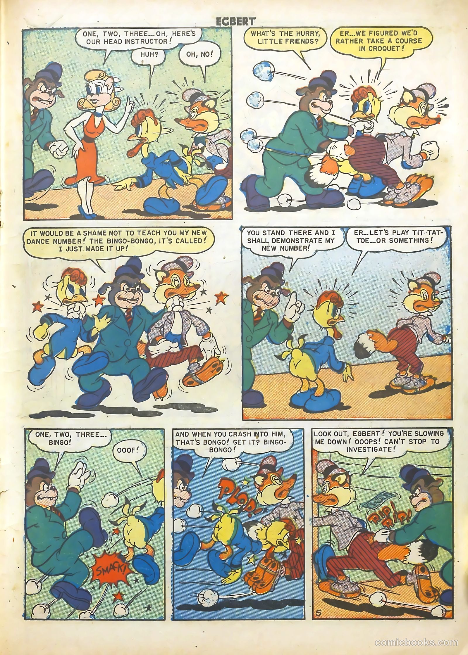 Egbert #19 (1950) — page 19 of 36