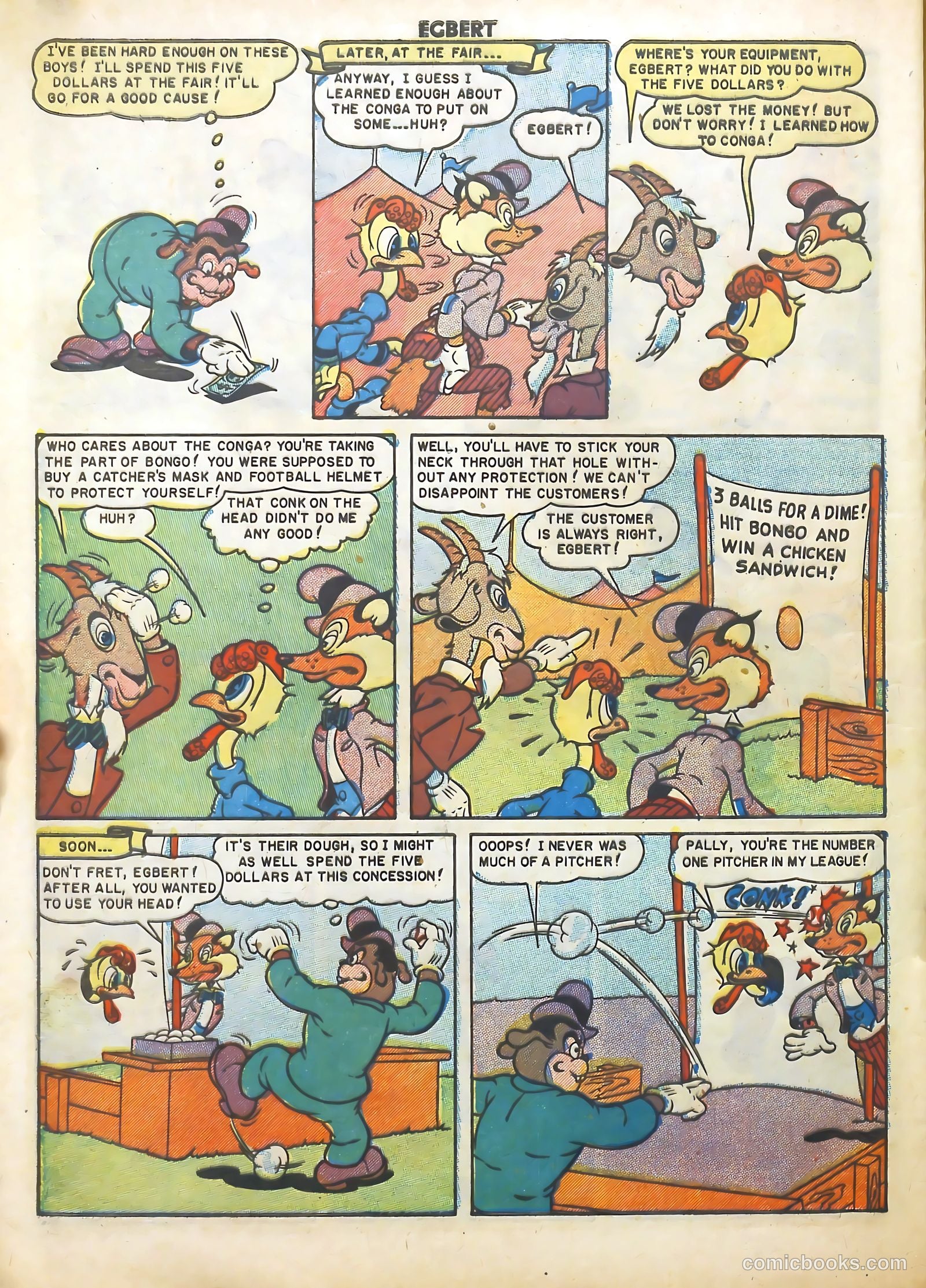 Egbert #19 (1950) — page 20 of 36