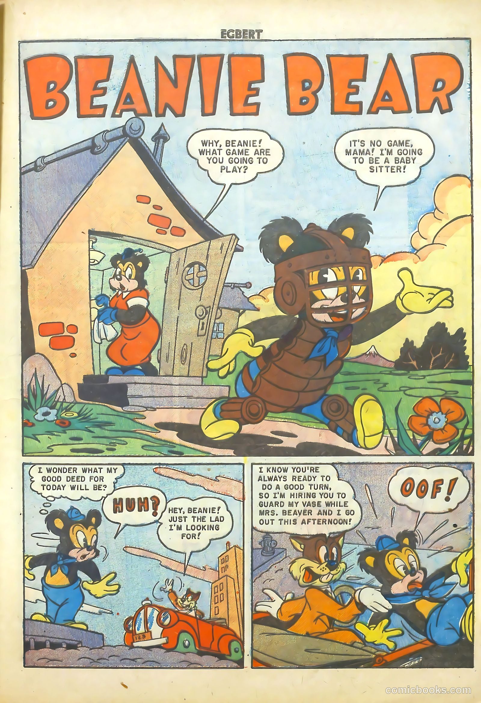 Egbert #19 (1950) — page 21 of 36