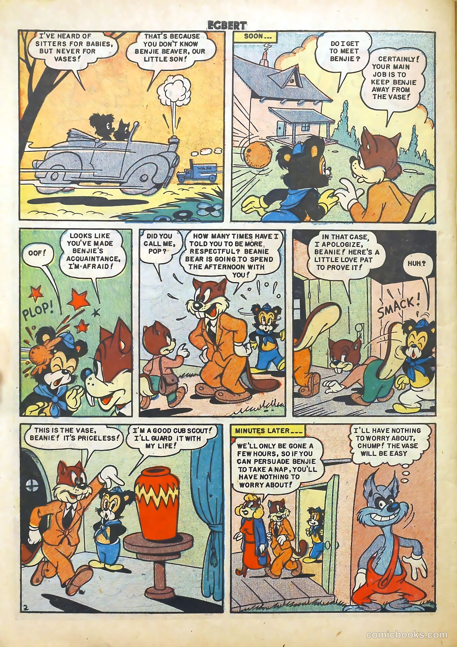 Egbert #19 (1950) — page 22 of 36